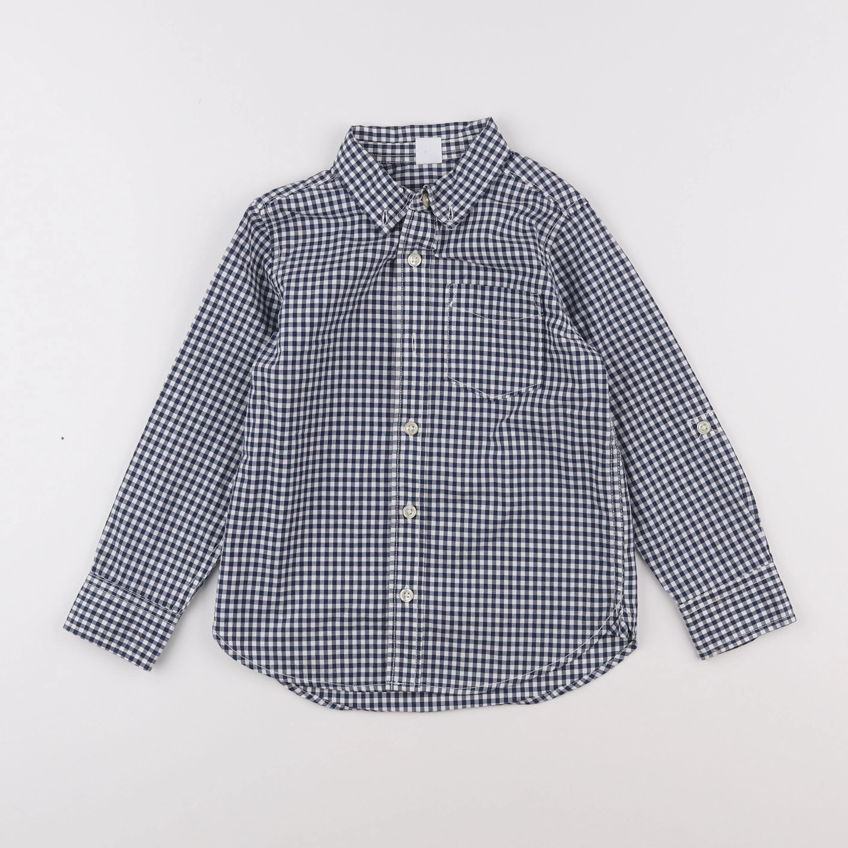 GAP - chemise blanc, bleu - 5 ans