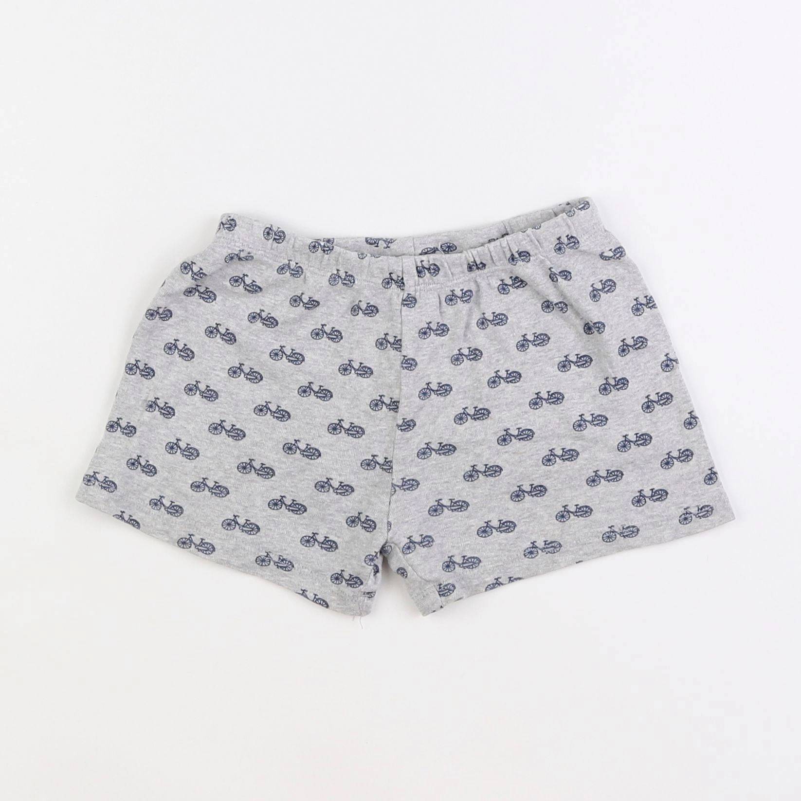 Boutchou - short gris, bleu - 2 ans