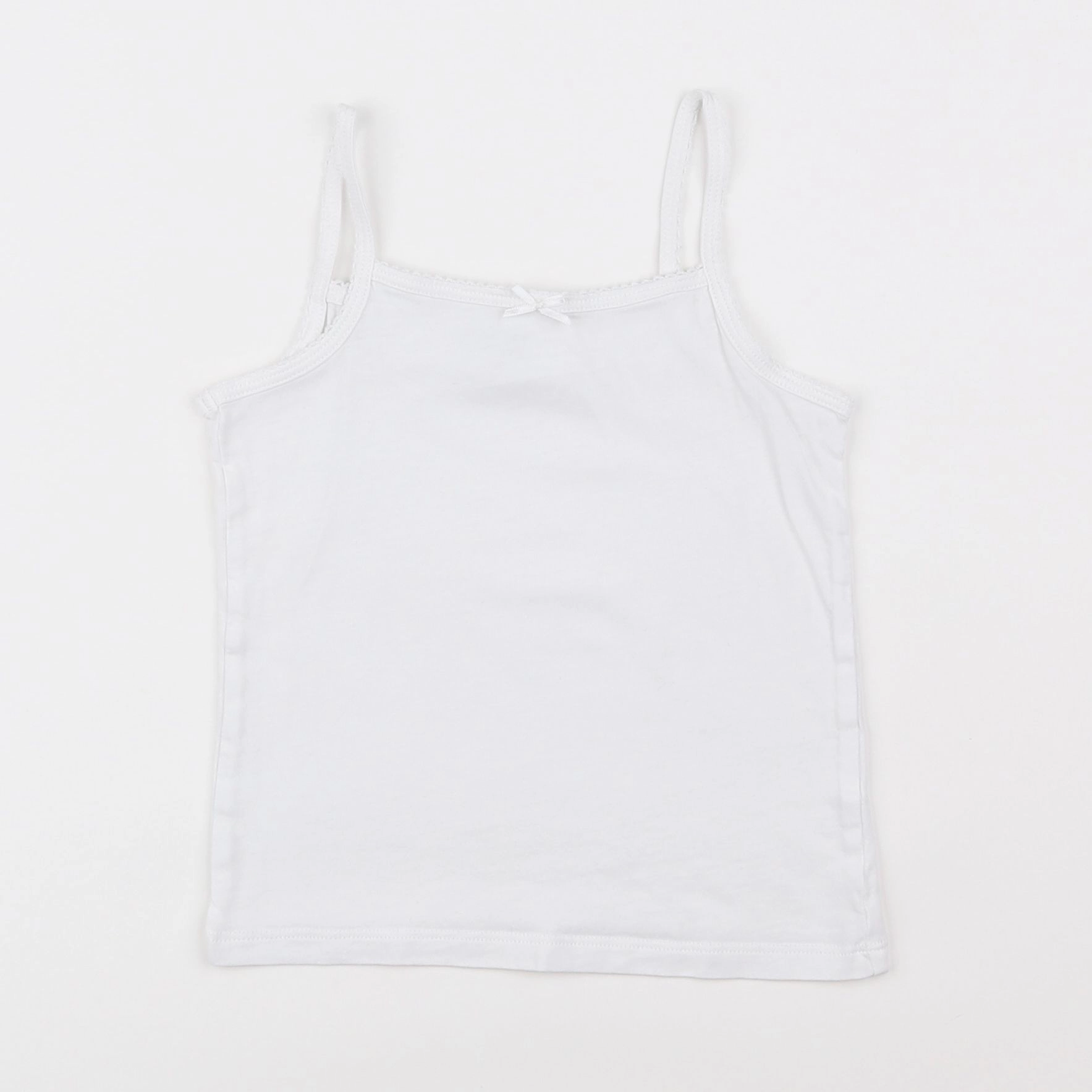 Vertbaudet - maillot de corps blanc - 4 ans