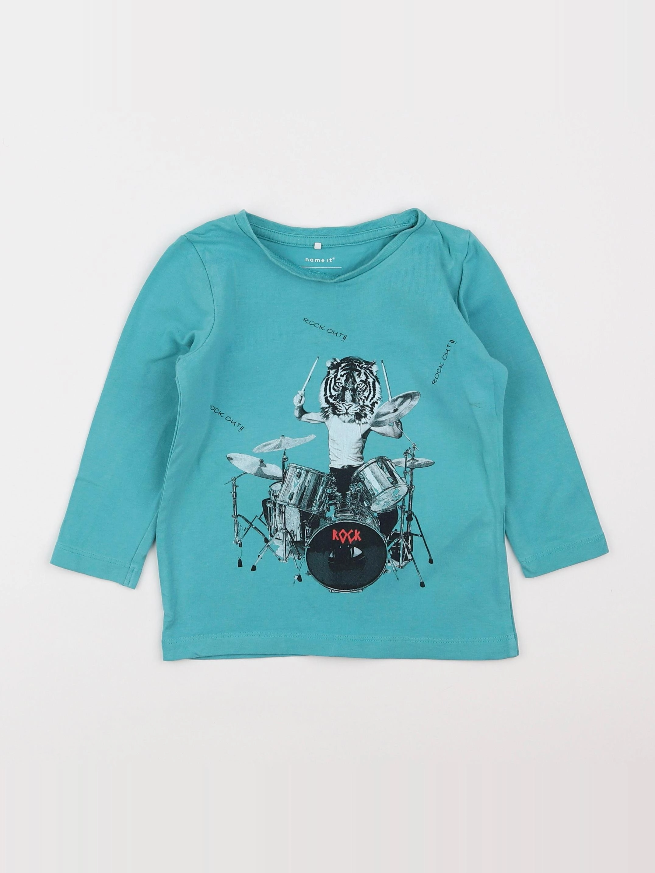 Name it - tee-shirt vert - 12/18 mois