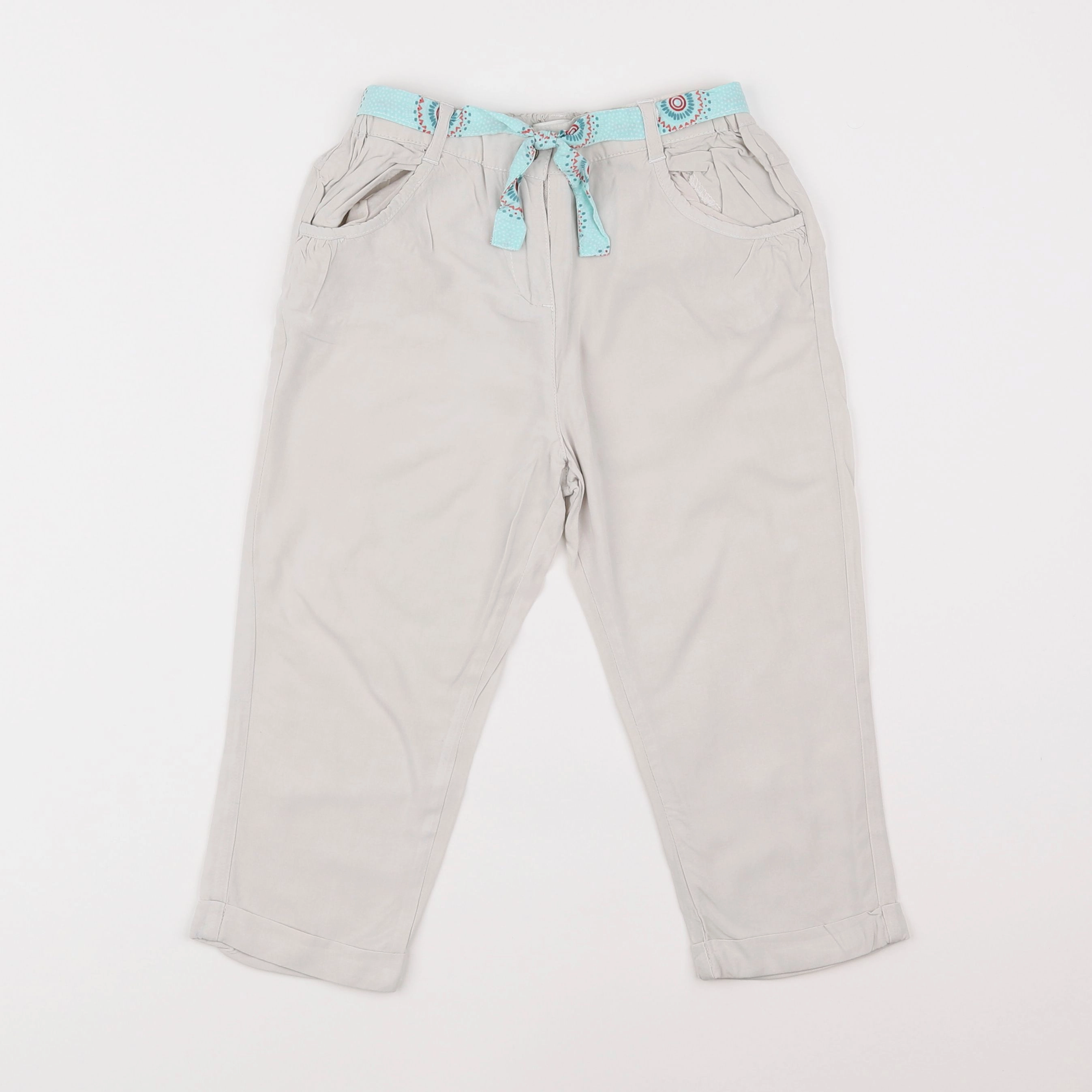 Vertbaudet - pantalon gris - 6 ans