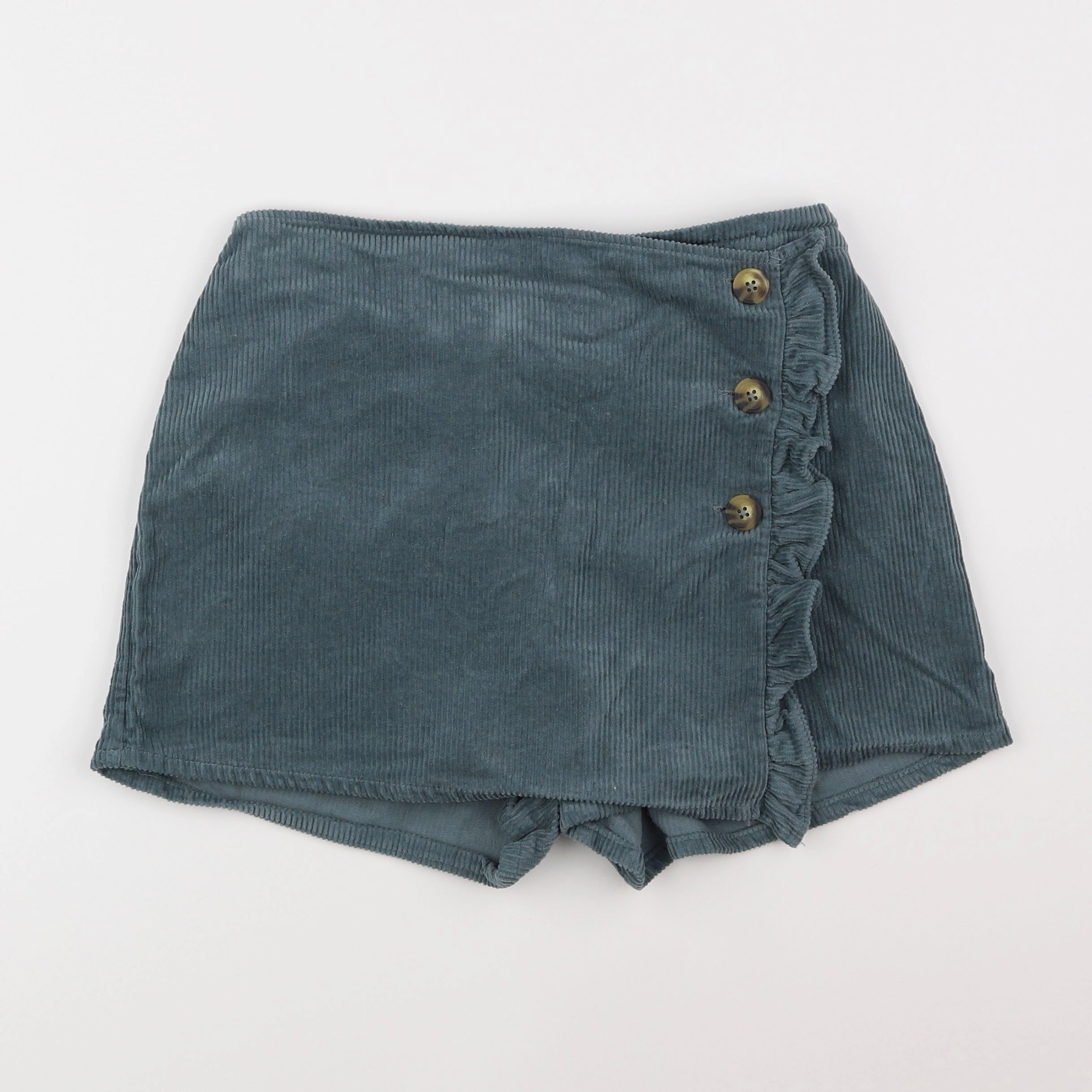 Vertbaudet - jupe short bleu - 14 ans