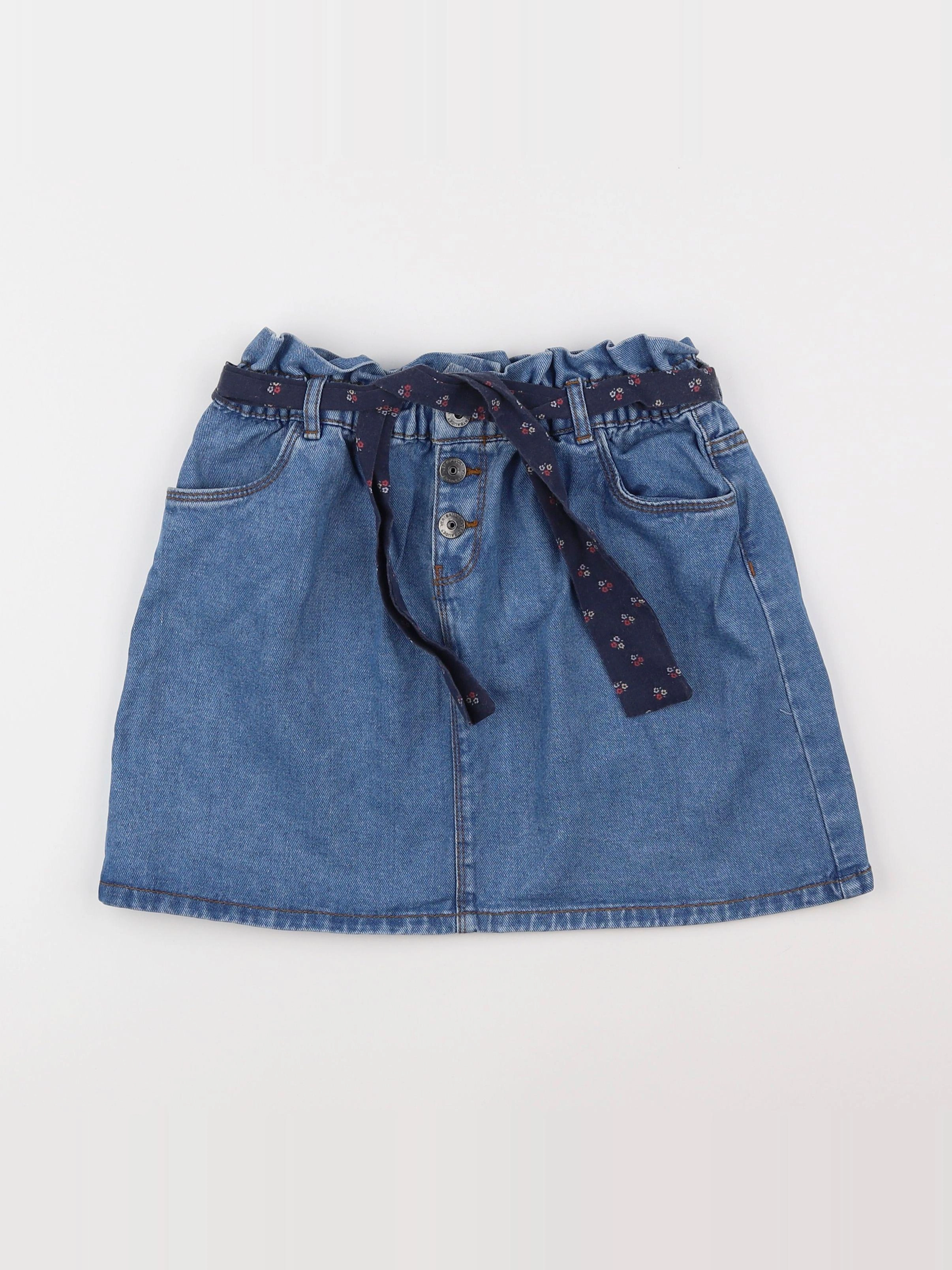 Vertbaudet - jupe bleu - 14 ans