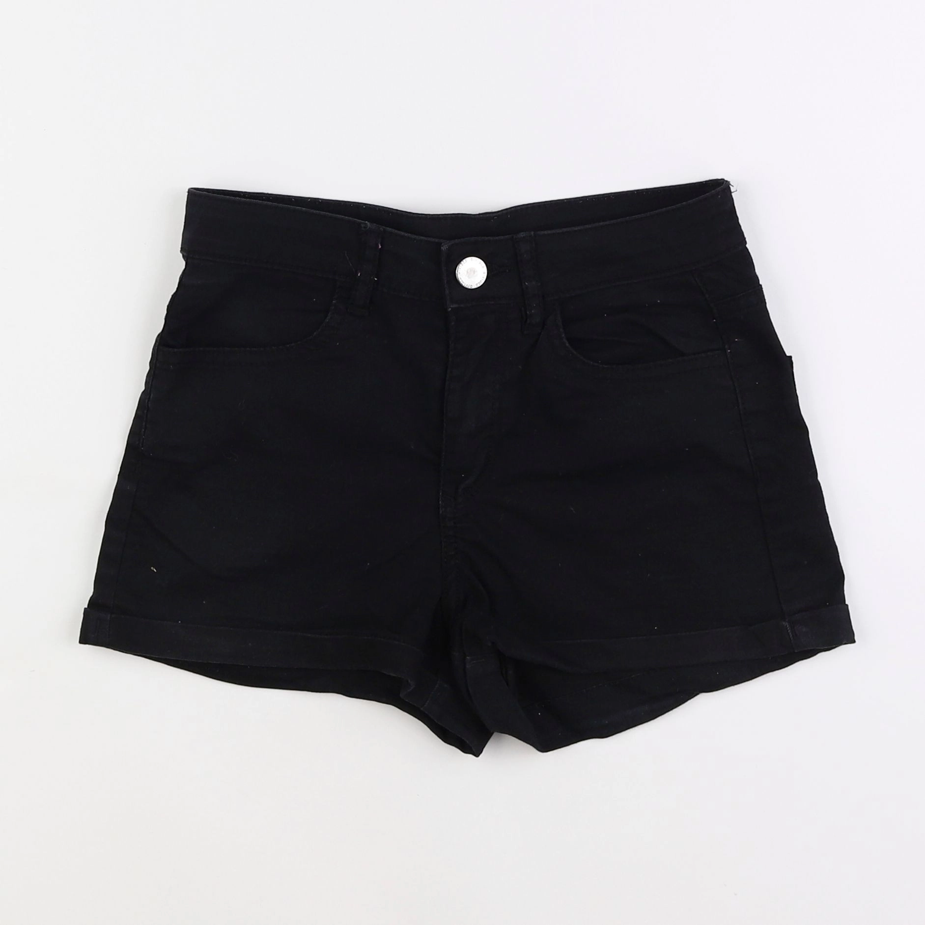 H&M - short noir - 10/12 ans