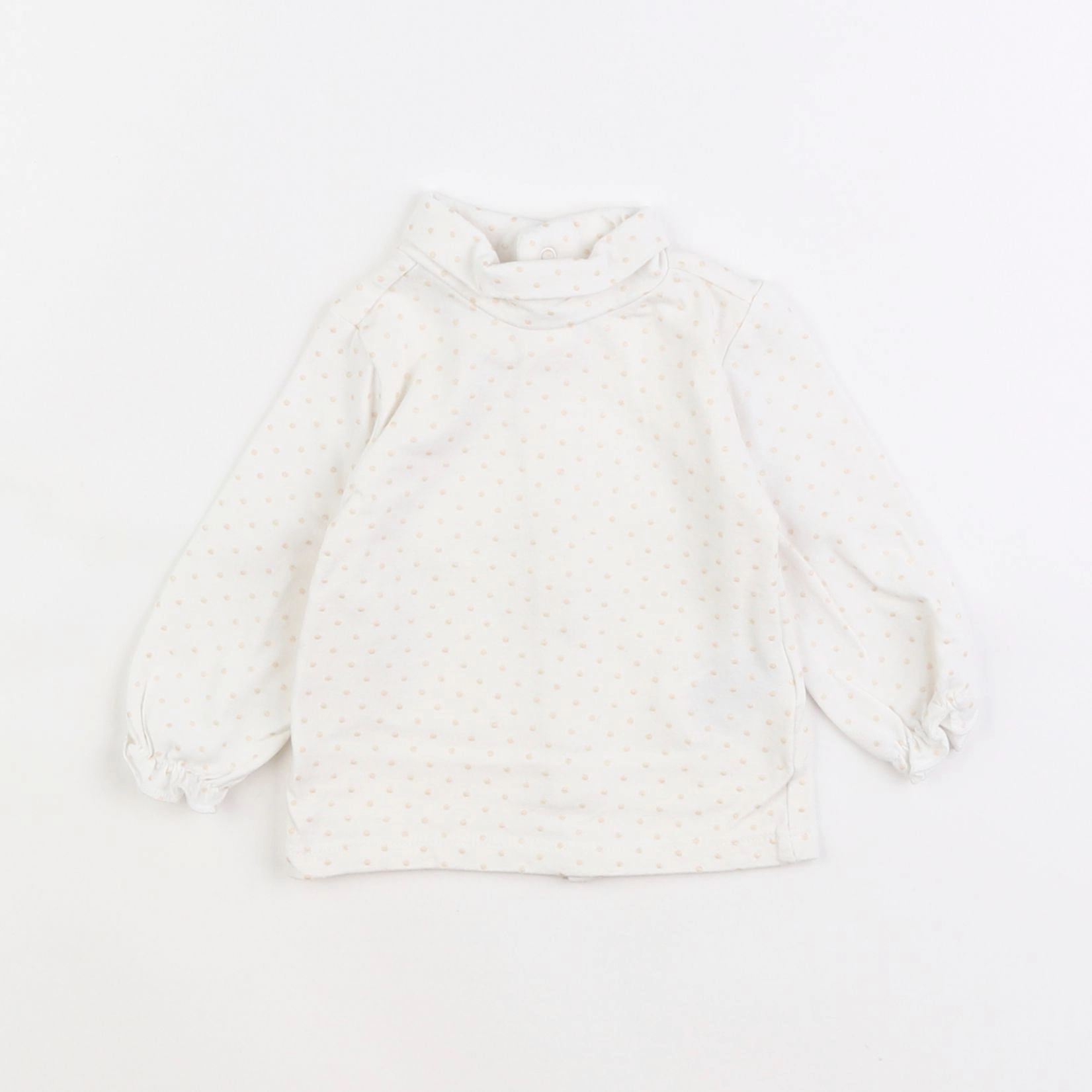 Vertbaudet - tee-shirt blanc - 3 mois