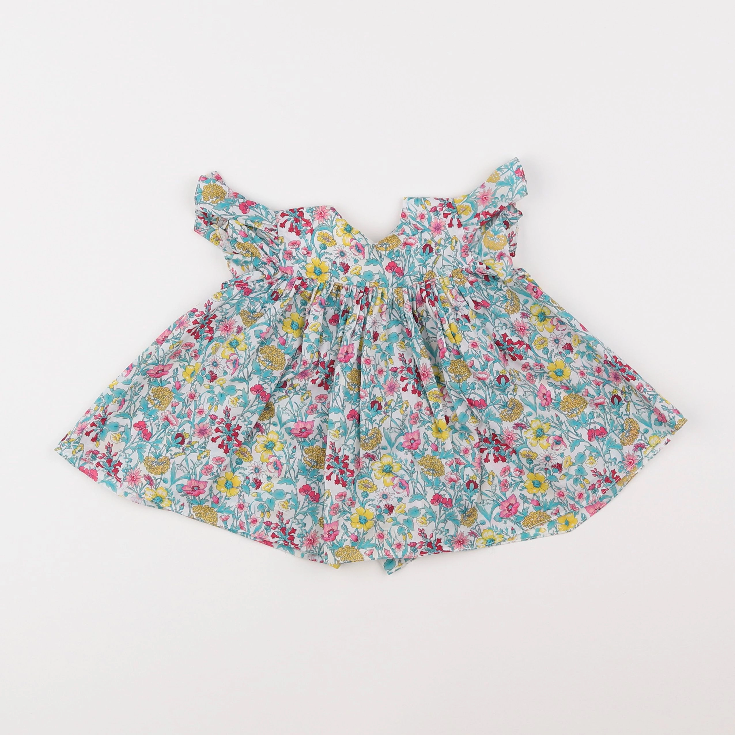 Jacadi - blouse liberty multicolore - 18 mois
