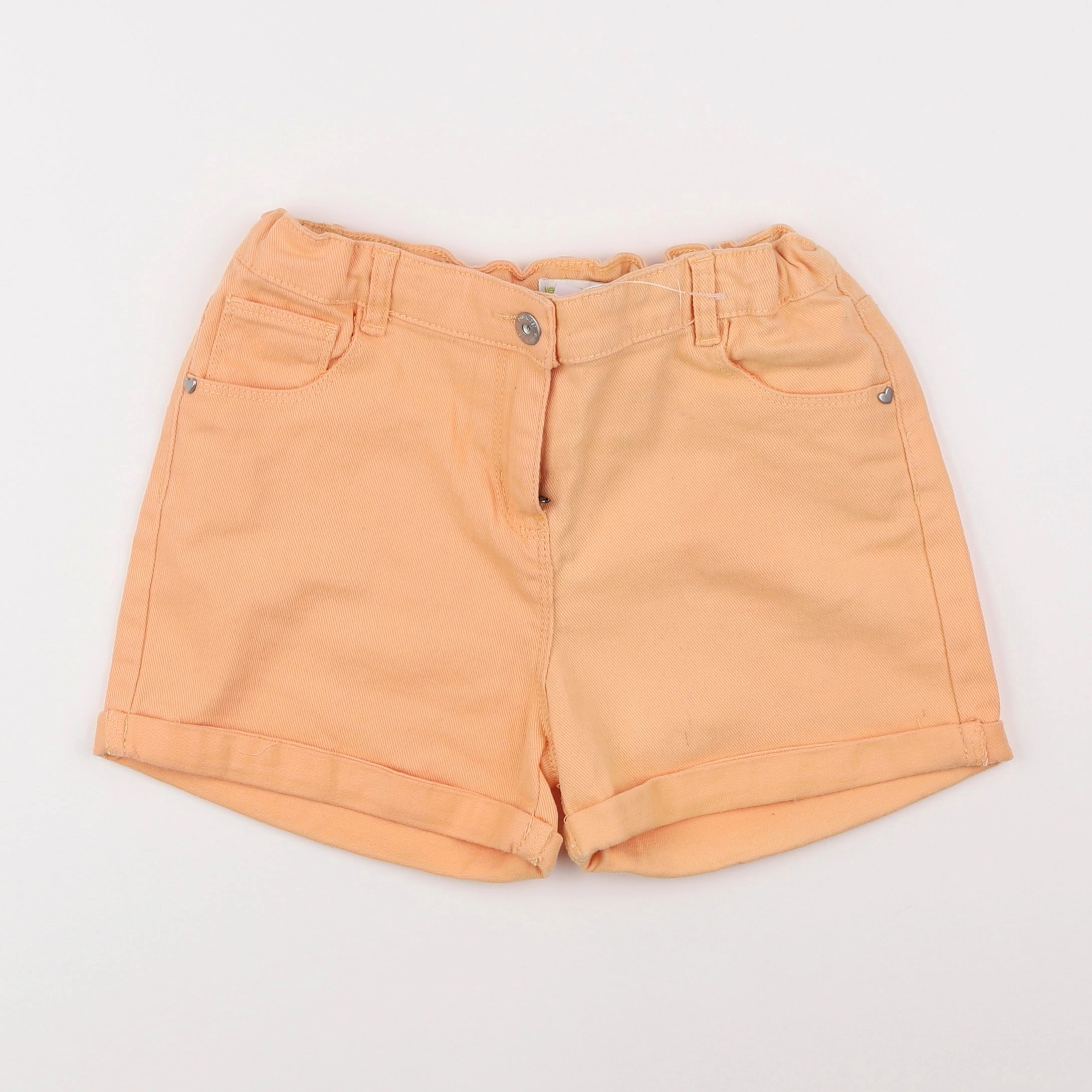 Vertbaudet - short orange - 12 ans