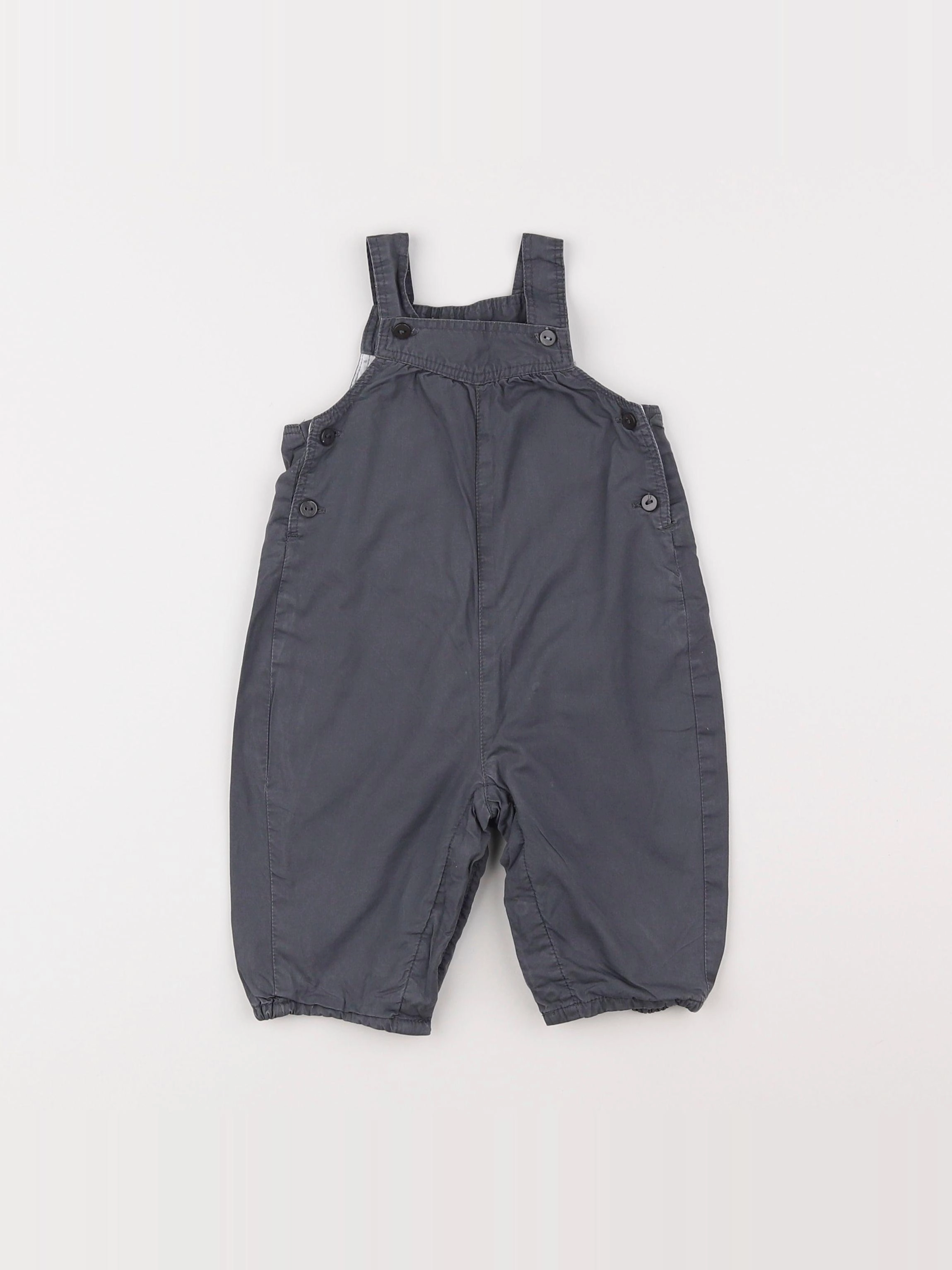 Boutchou - salopette gris - 3 mois