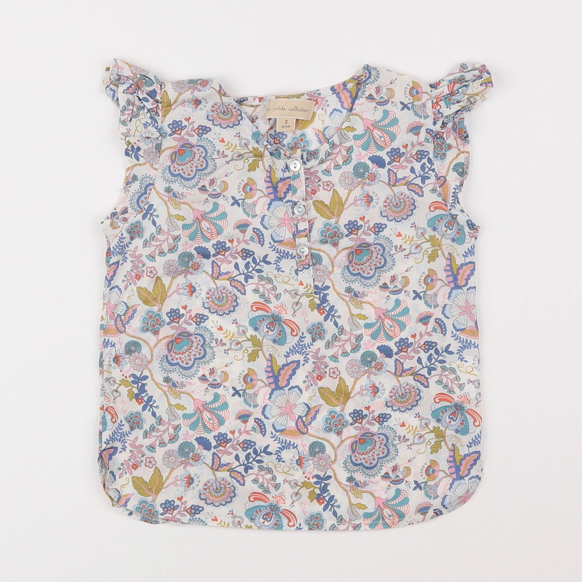 La Petite Collection - blouse multicolore - 2 ans