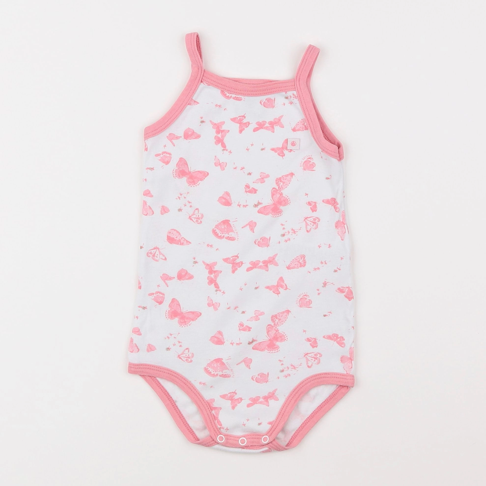 Petit Bateau - body blanc - 2 ans