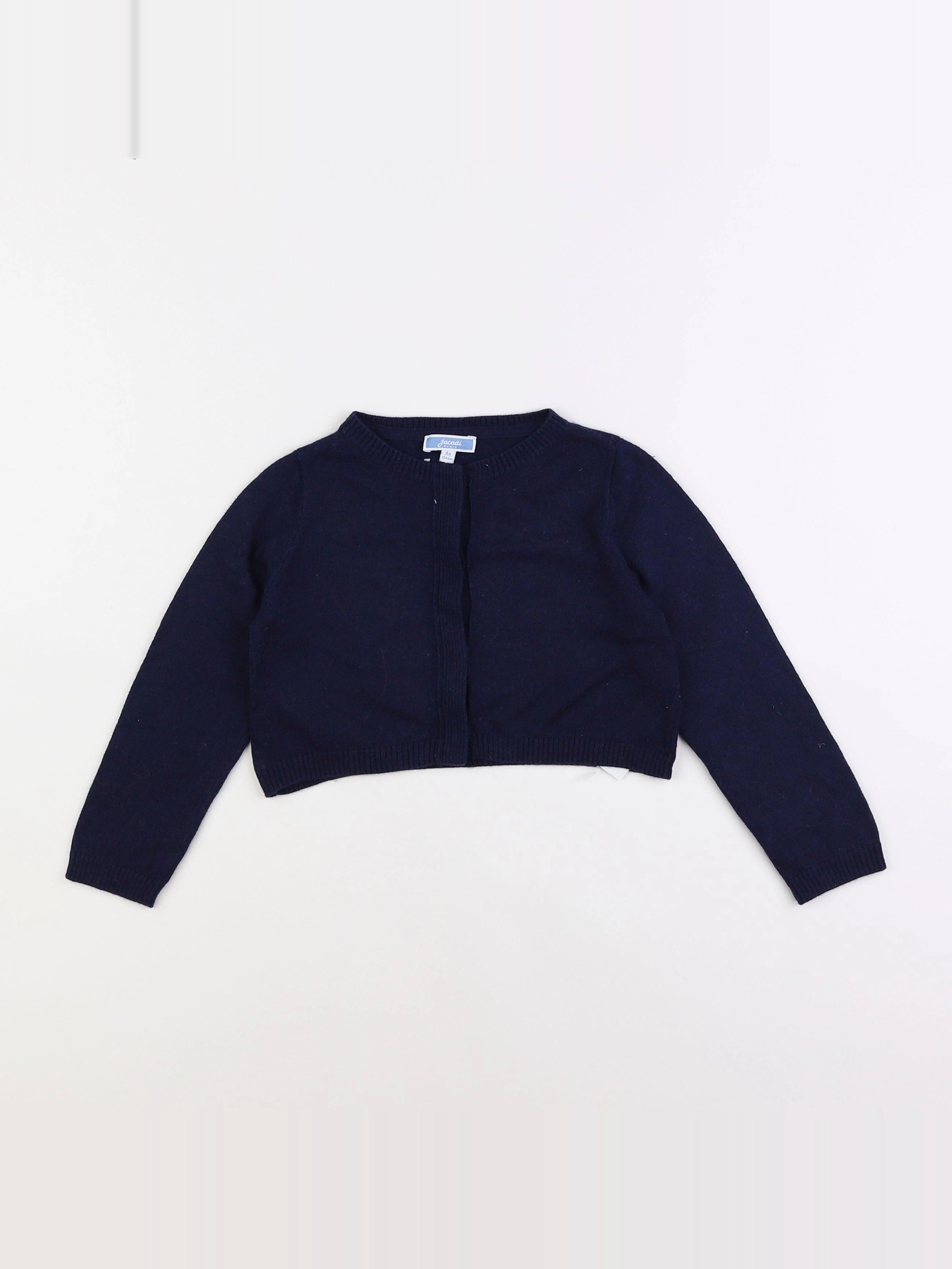 Jacadi - gilet bleu - 4 ans