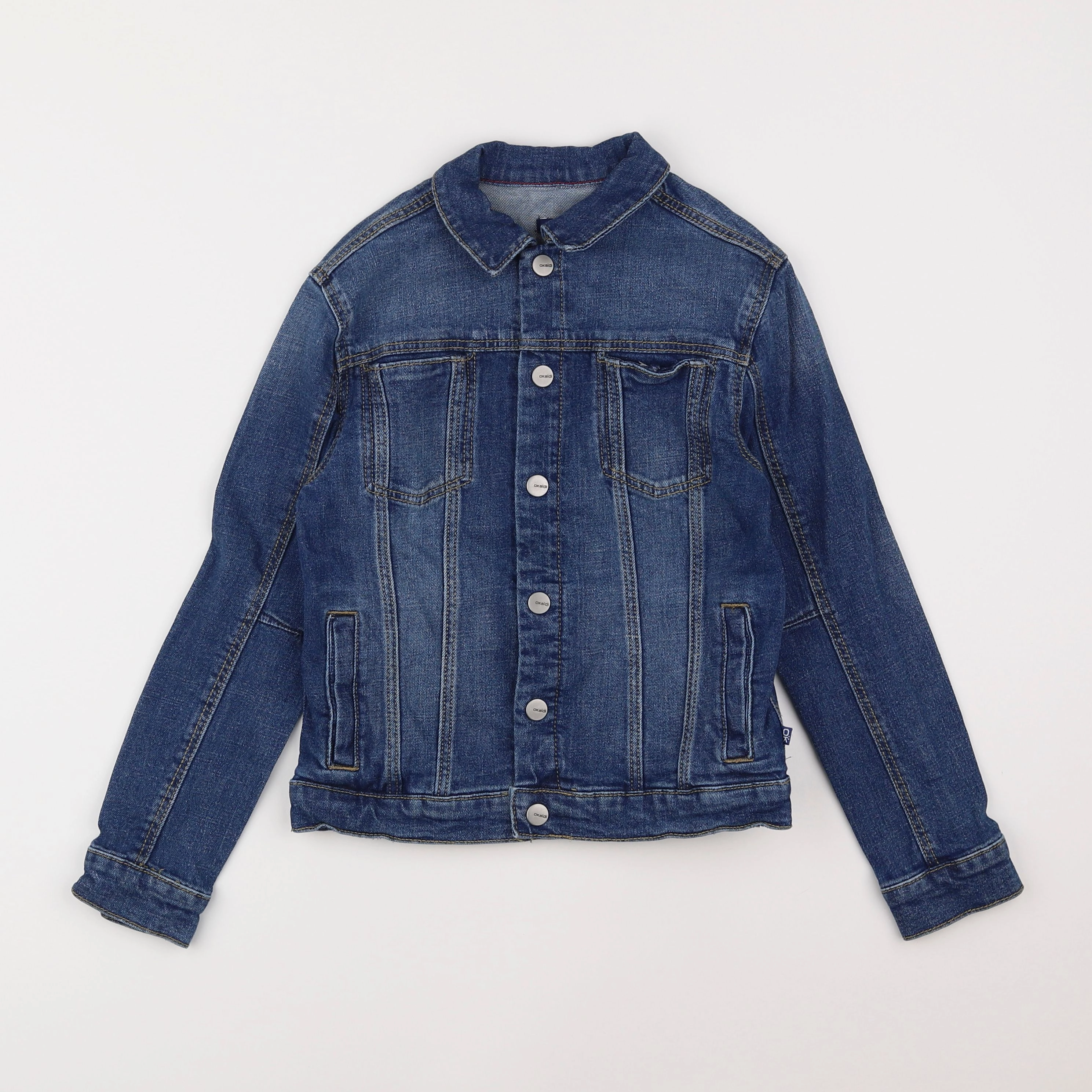 Okaidi - veste bleu - 8 ans