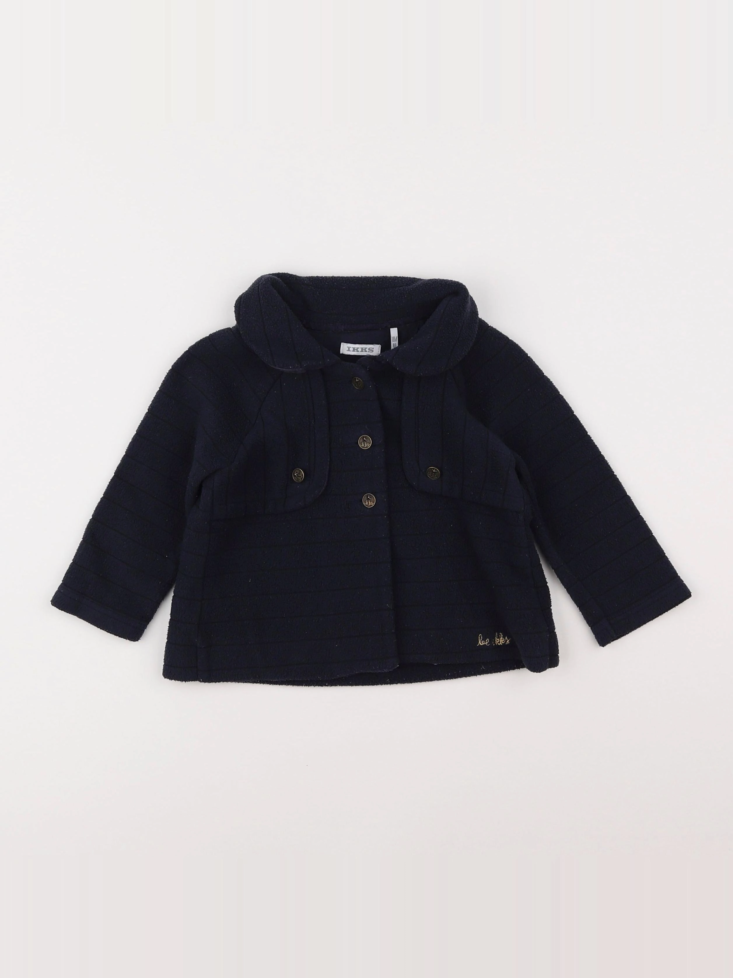 IKKS - veste bleu - 18 mois