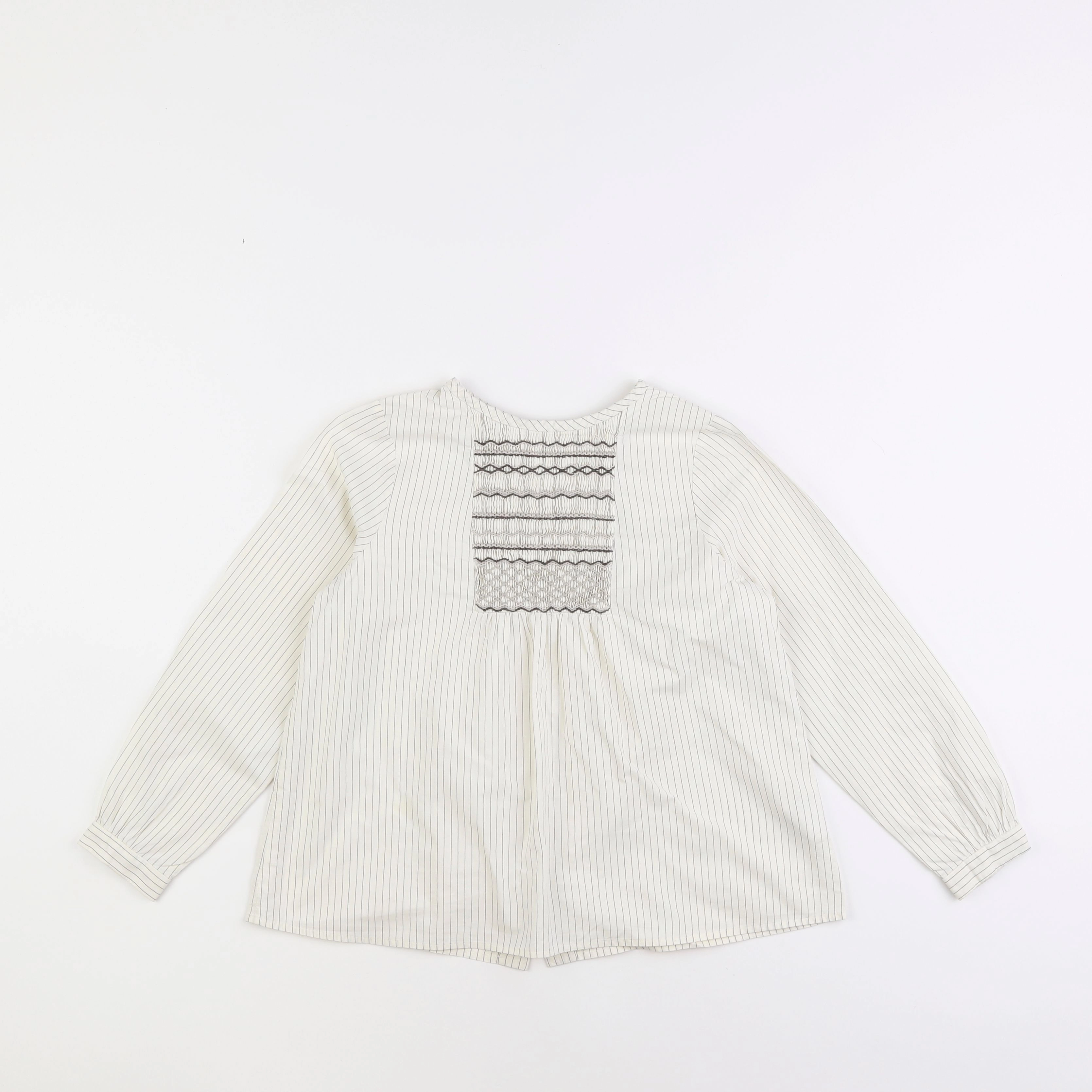 Bonpoint - blouse gris - 6 ans