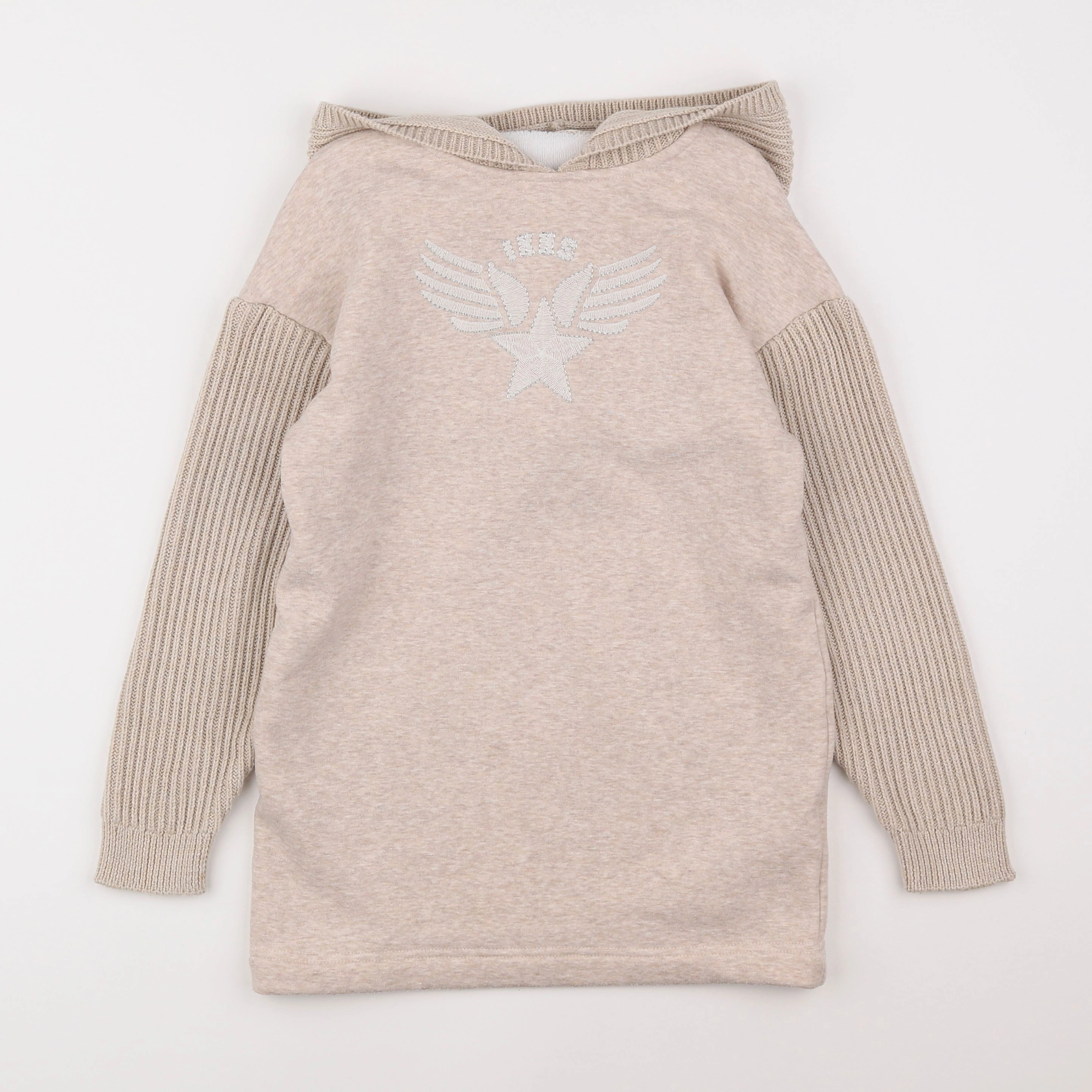 IKKS - robe beige - 8 ans