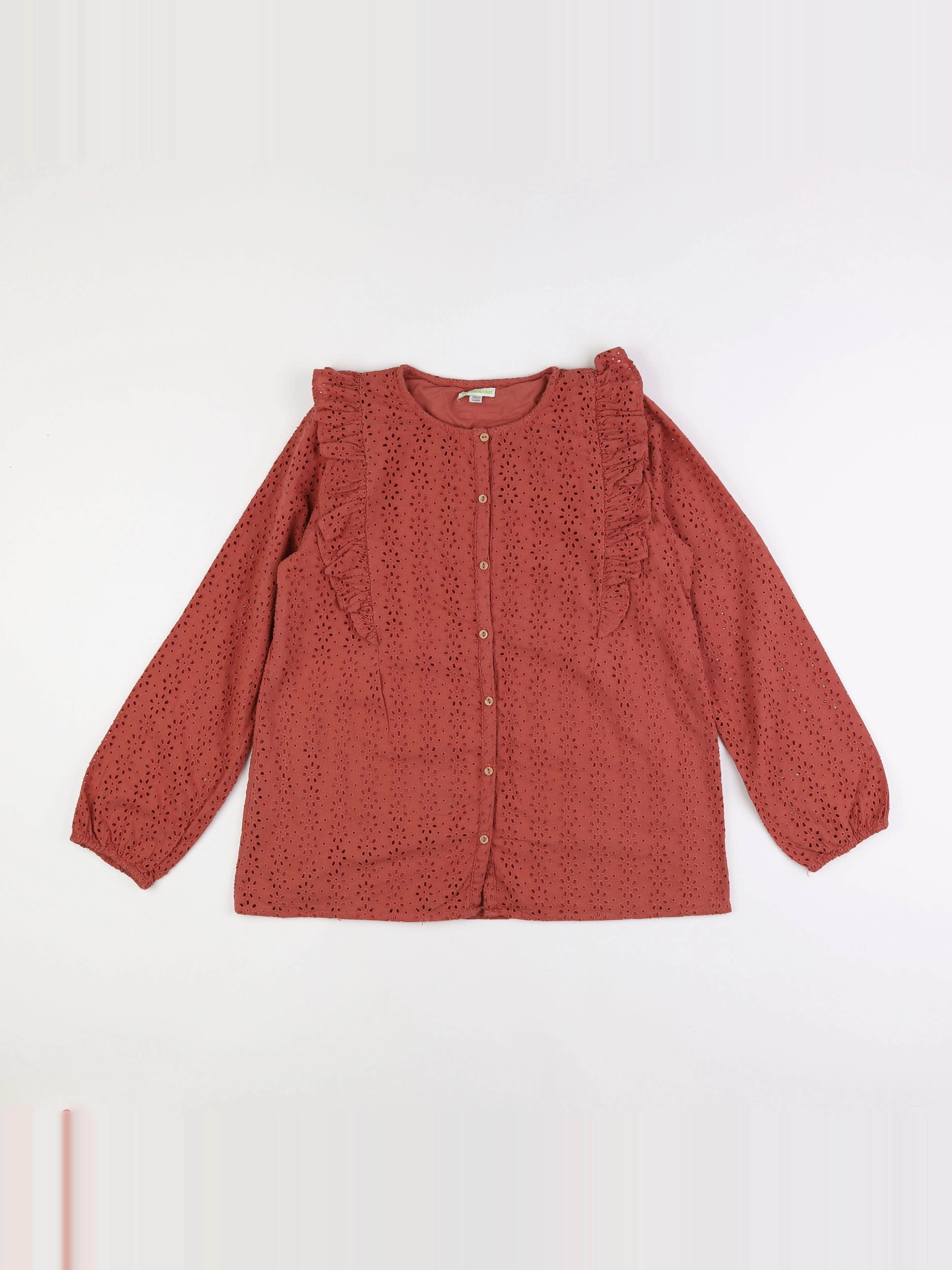Vertbaudet - blouse rose - 14 ans