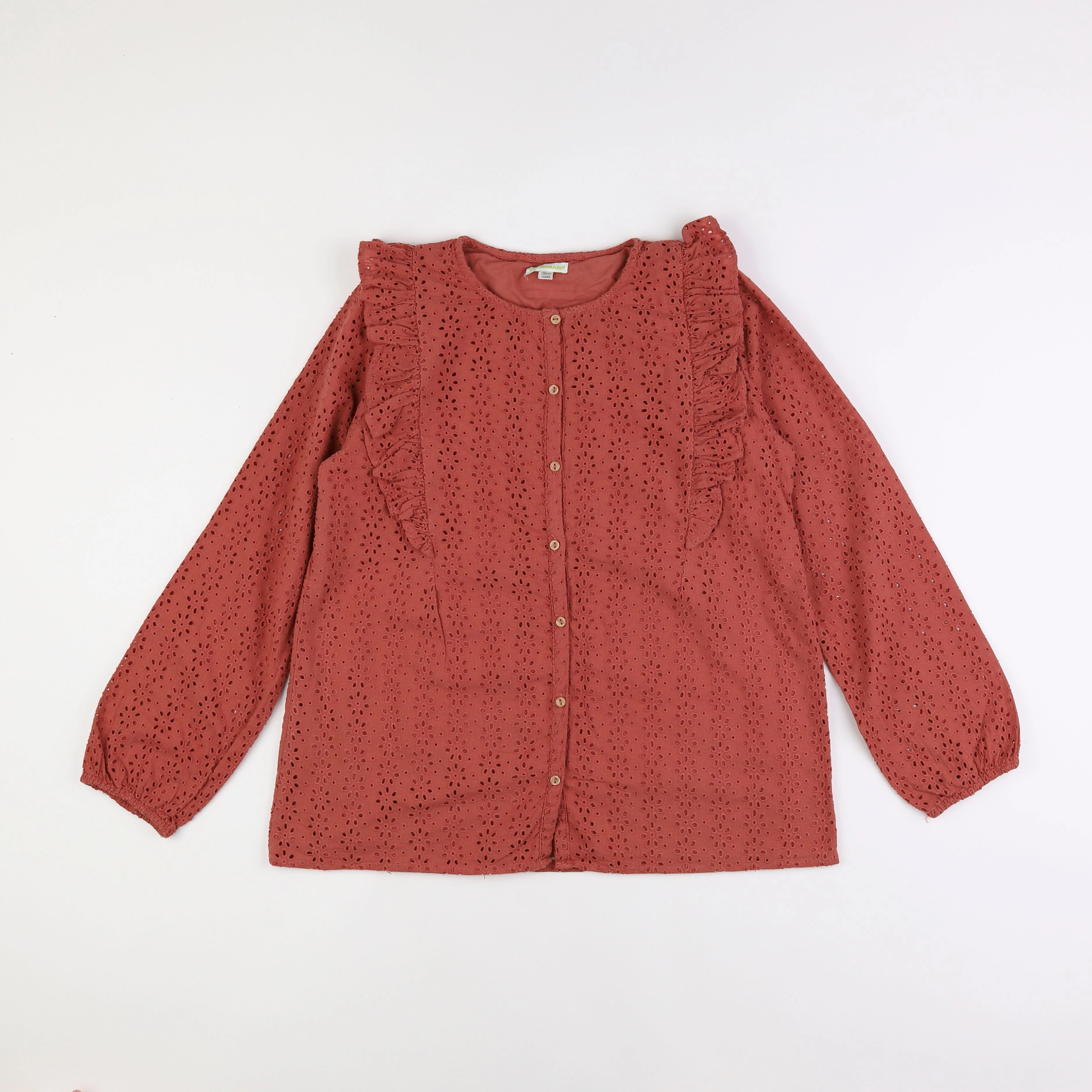 Vertbaudet - blouse rose - 14 ans