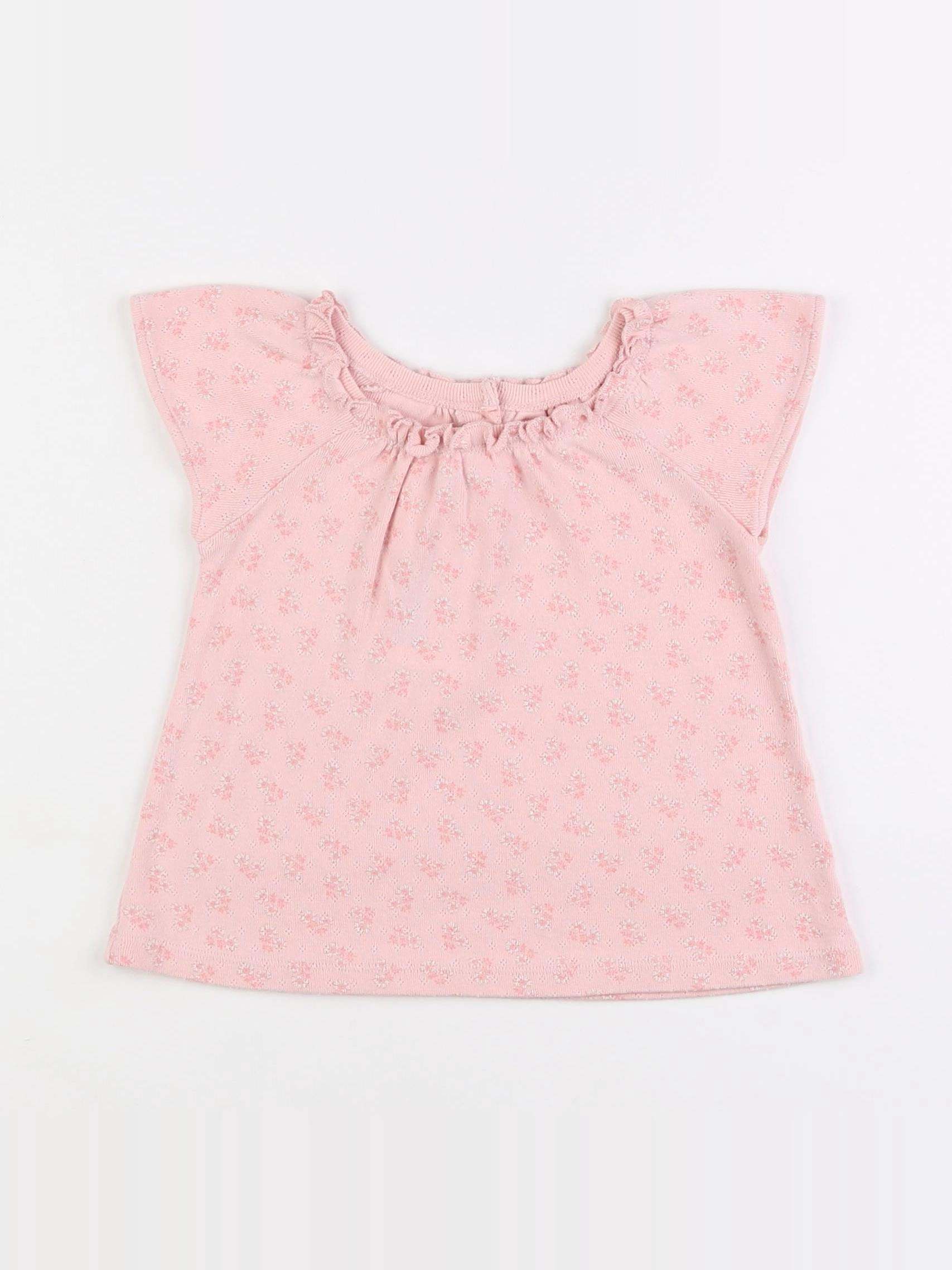 Bonpoint - tee-shirt rose - 18 mois