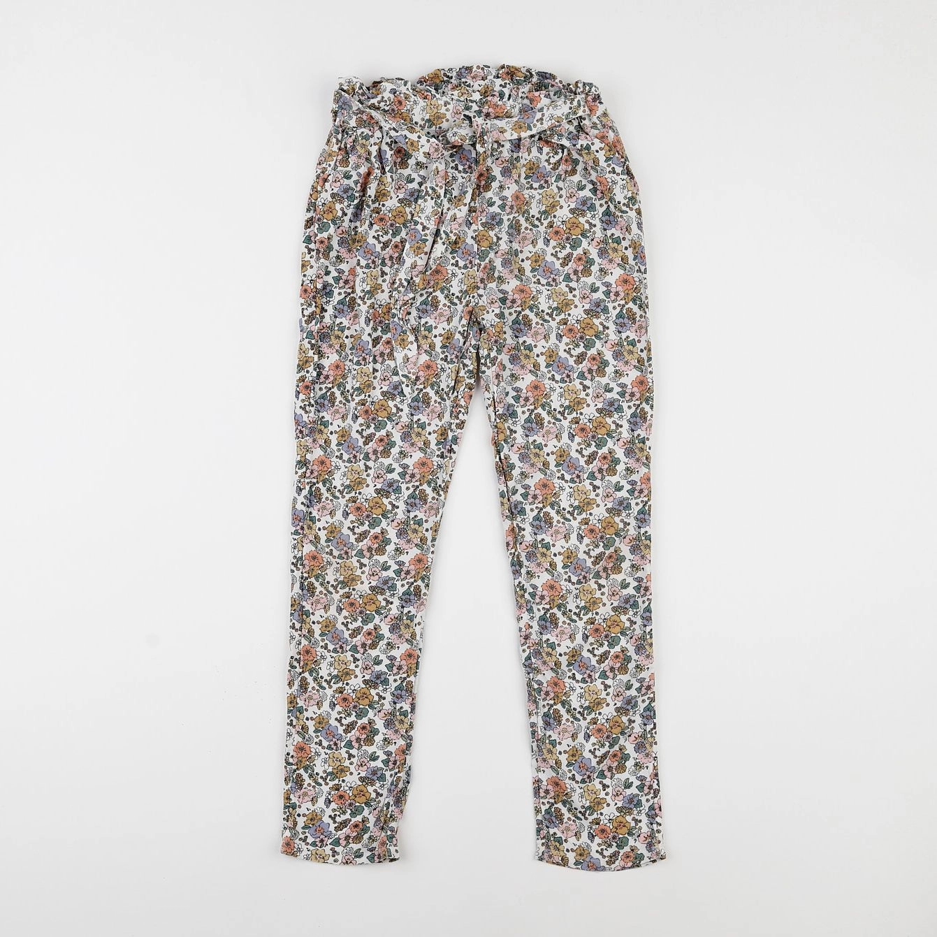 Vertbaudet - pantalon multicolore - 9 ans