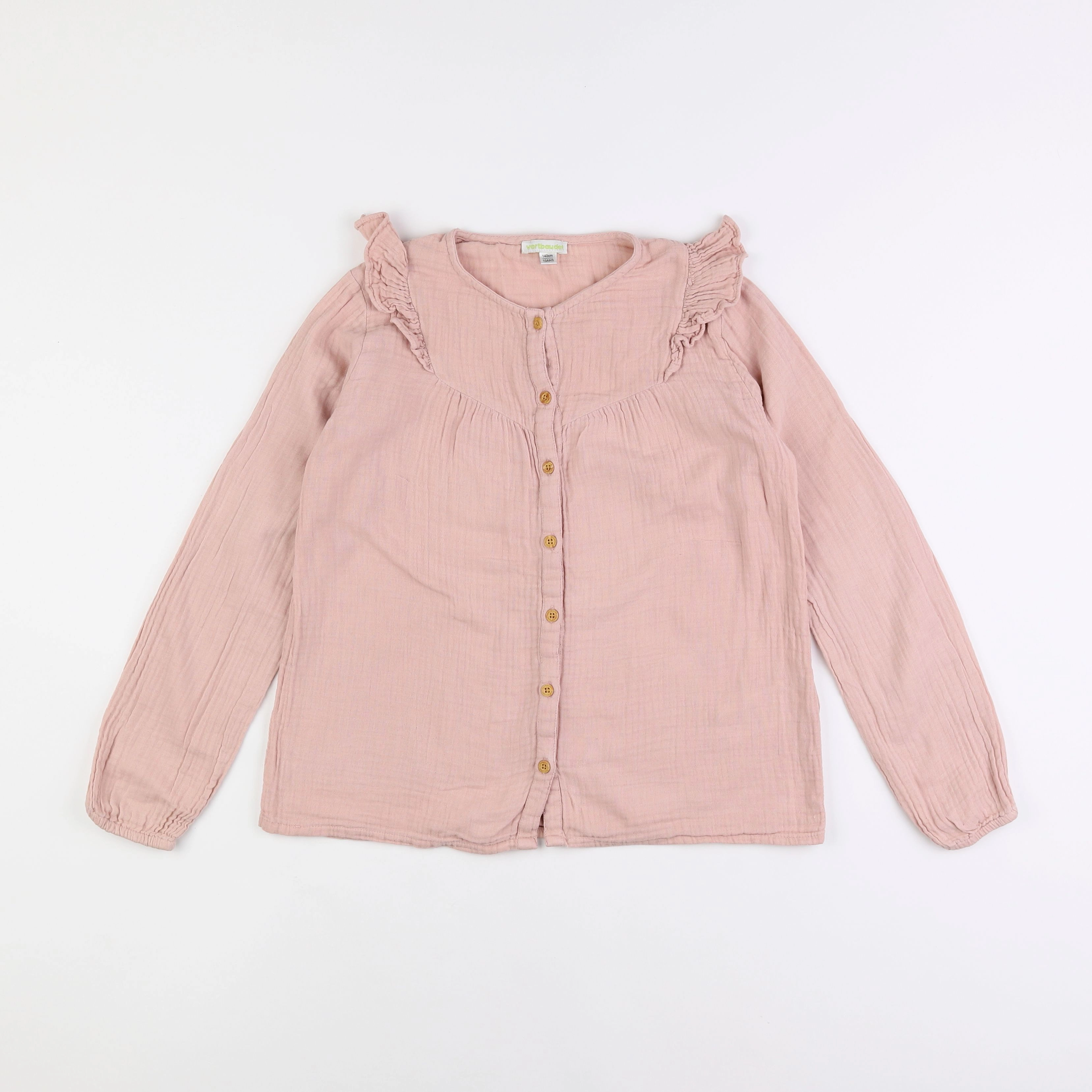 Vertbaudet - blouse rose - 10 ans