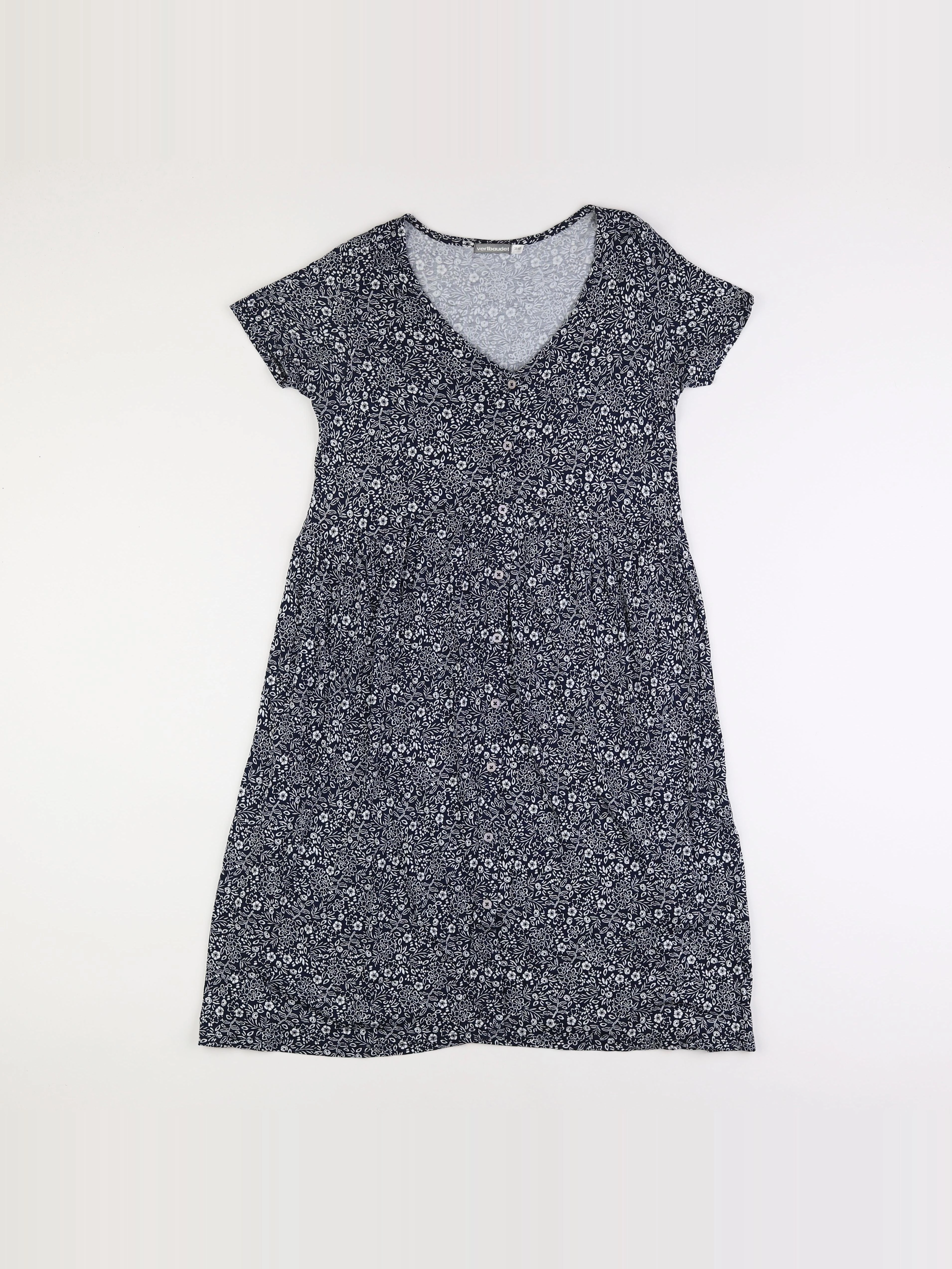 Vertbaudet - robe grossesse blanc, bleu - 38 à 40
