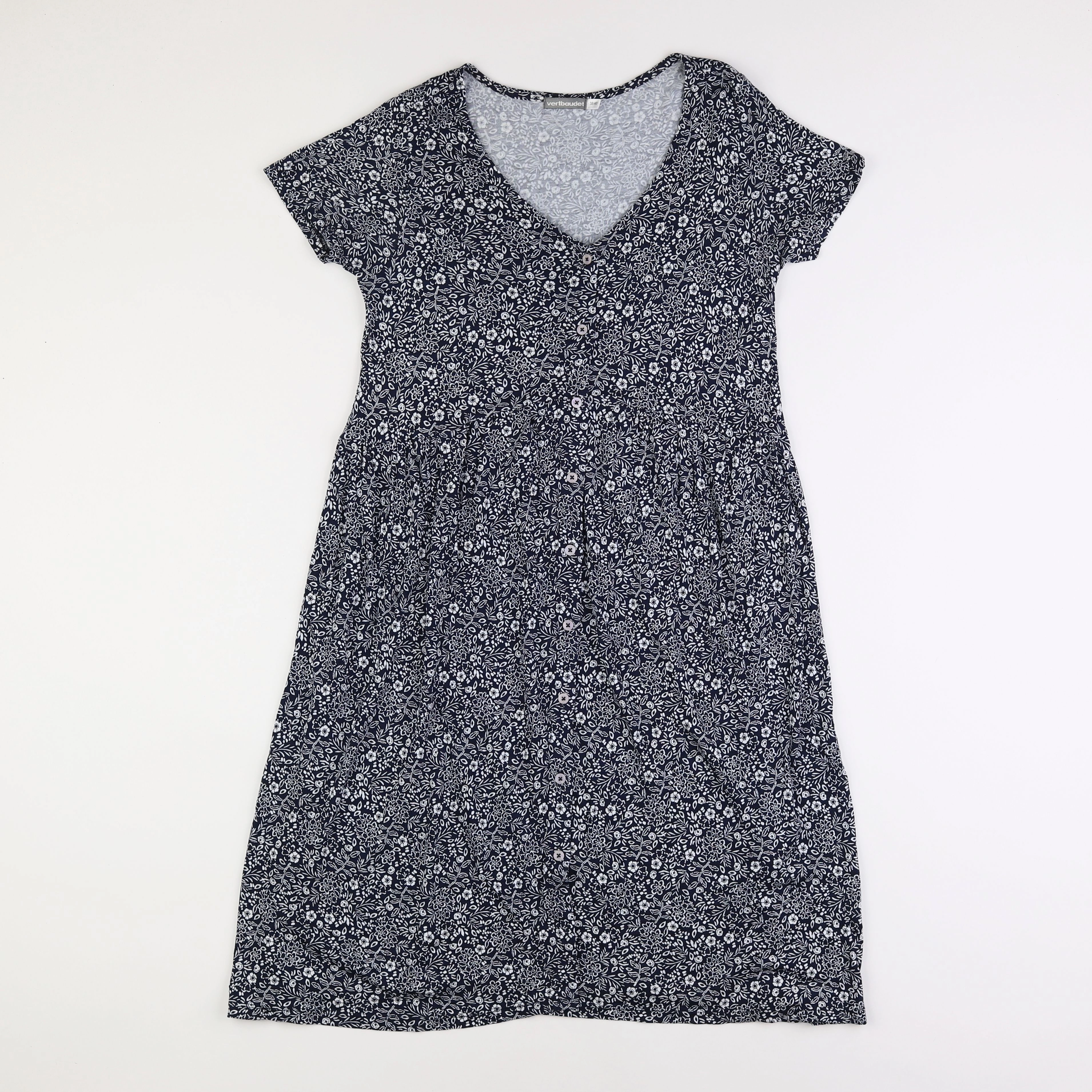 Vertbaudet - robe grossesse blanc, bleu - 38 à 40