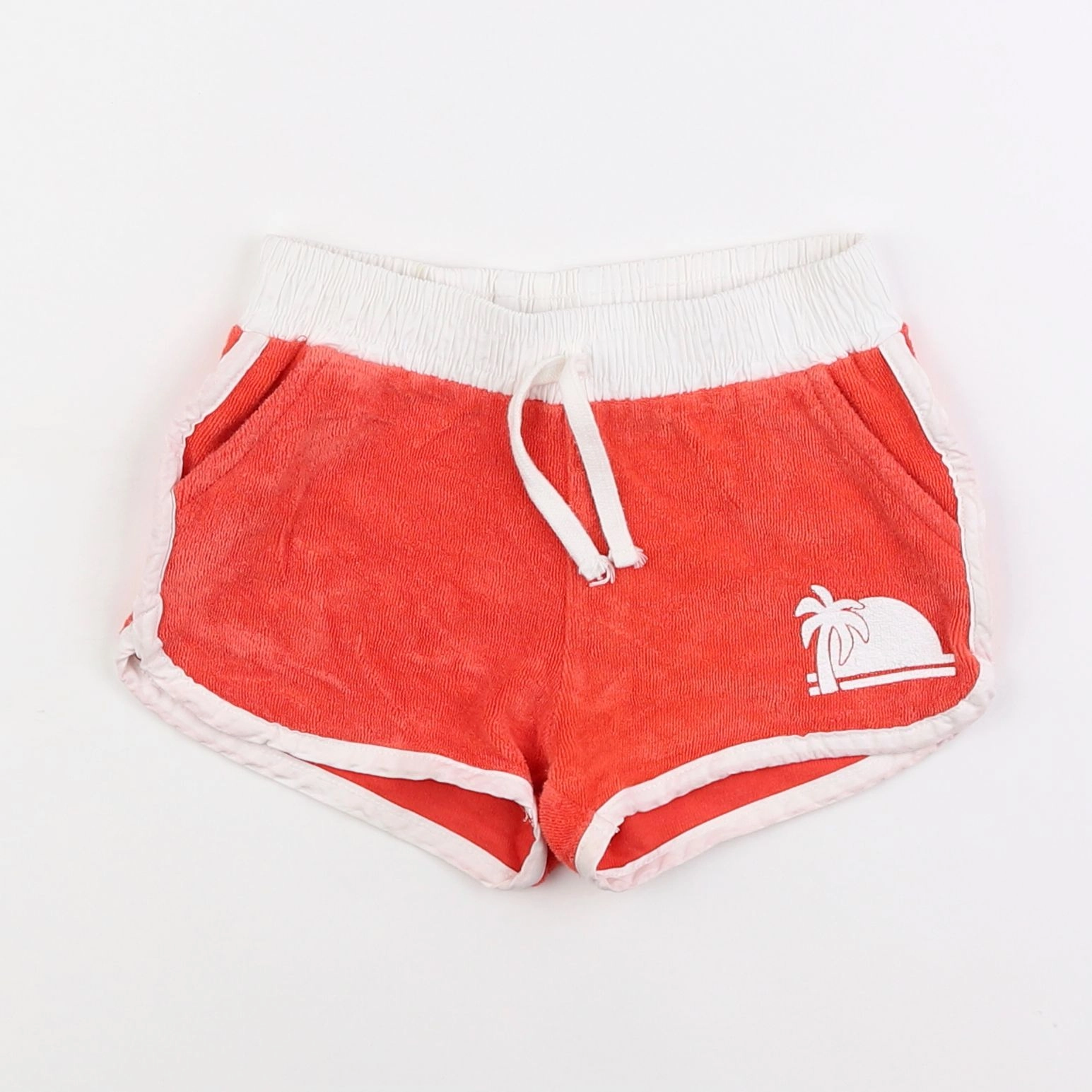 Zara - short orange - 6 ans