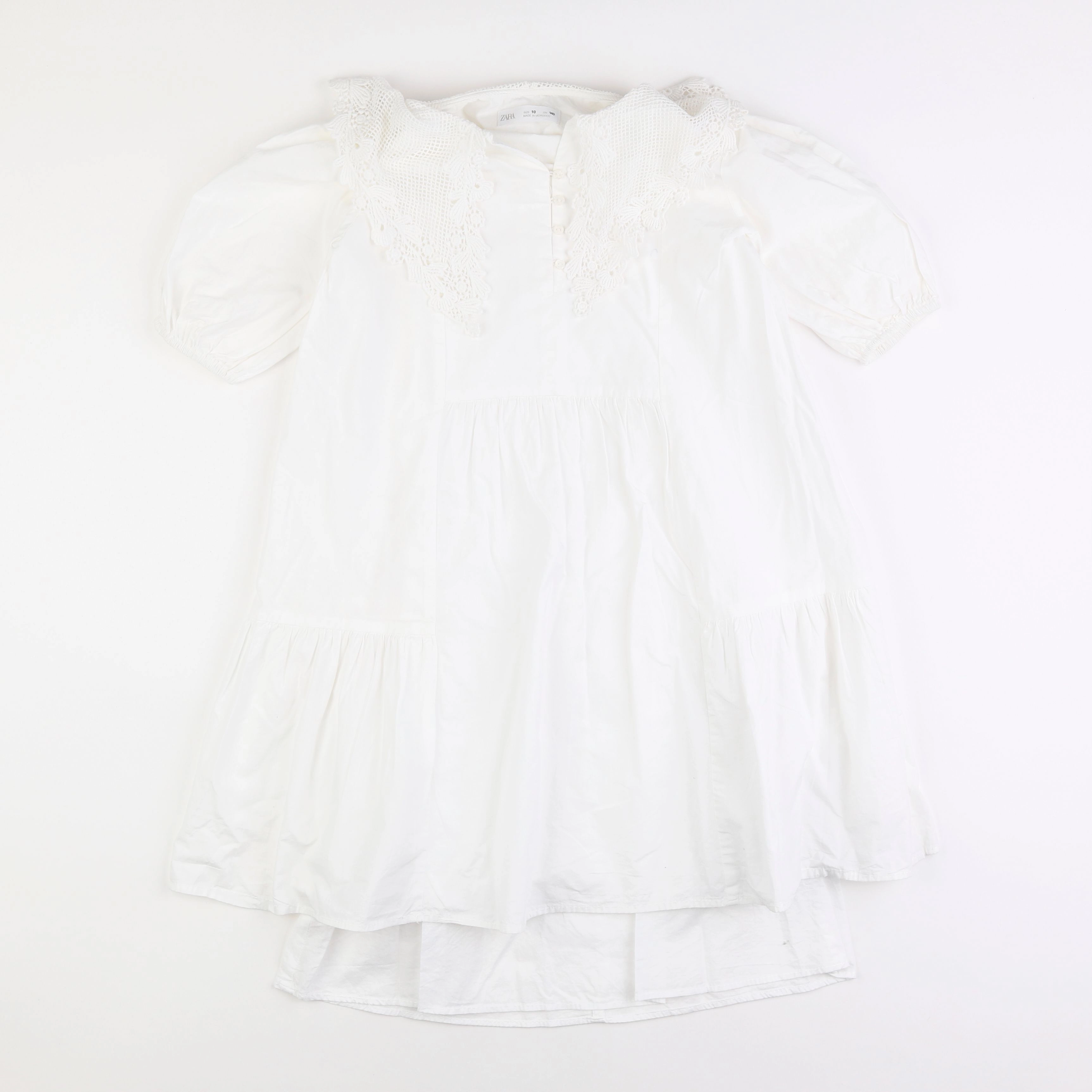 Zara - robe blanc - 10 ans