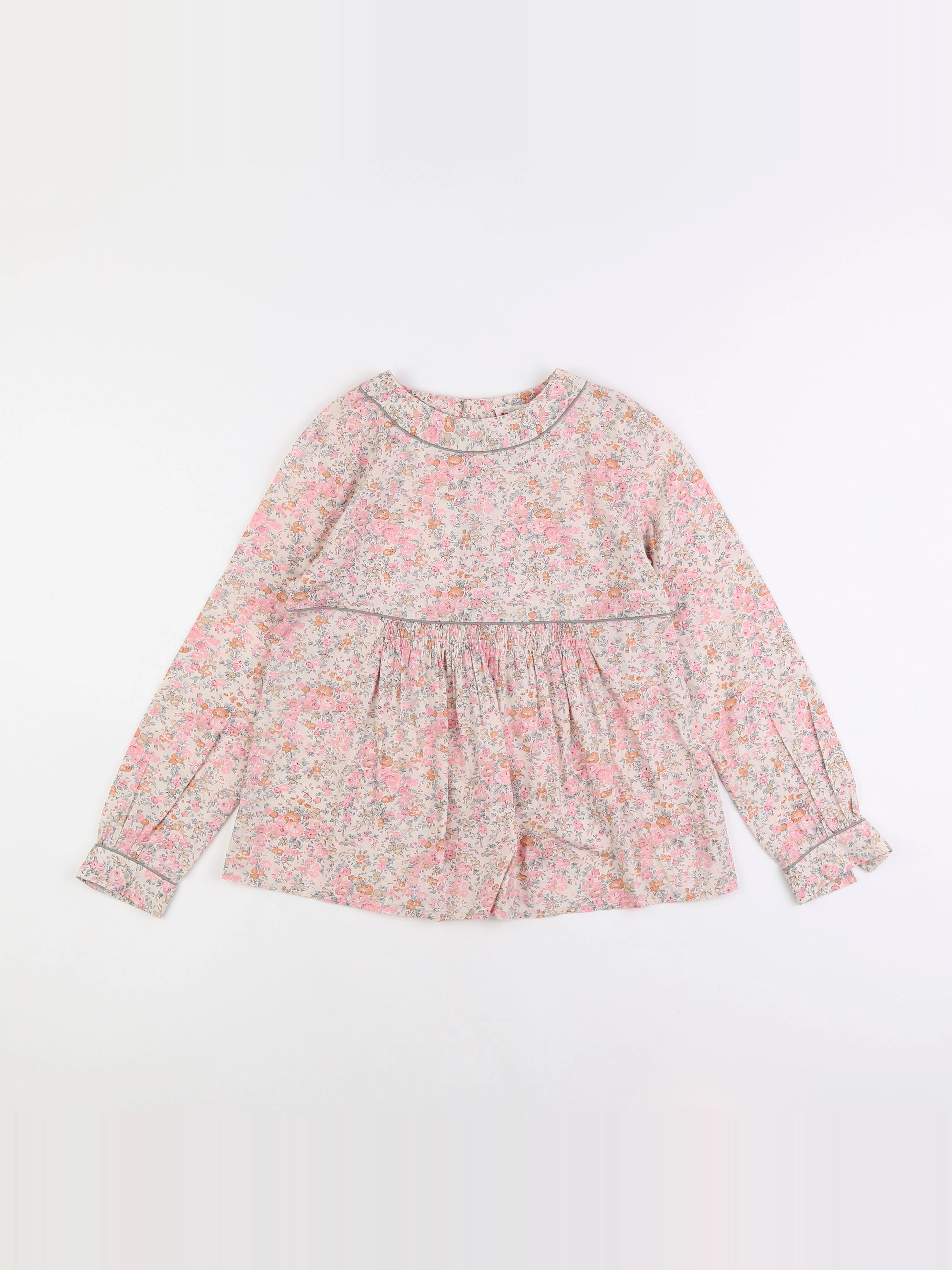 Bonpoint - blouse rose - 10 ans