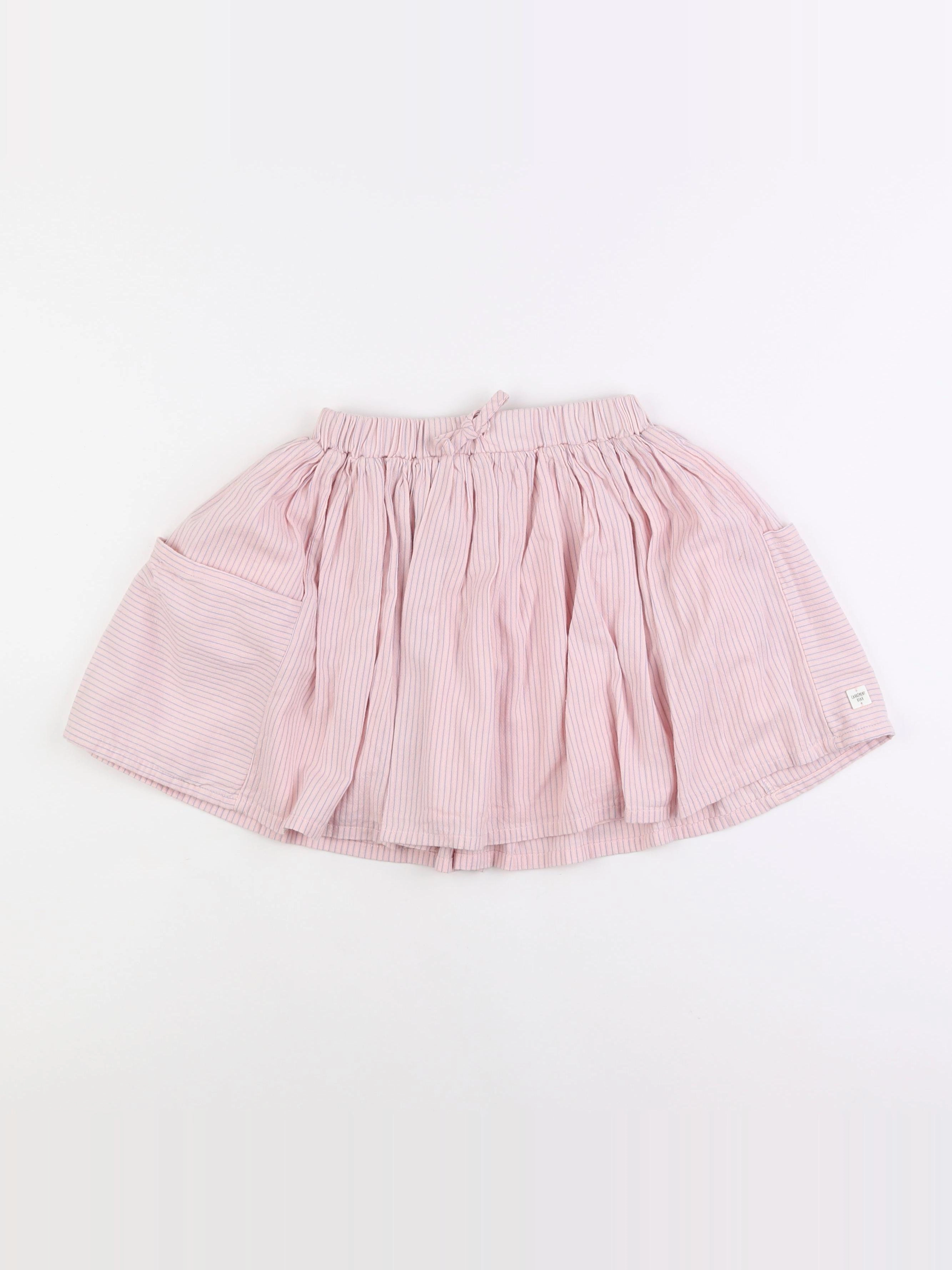 Carrément Beau - jupe rose - 8 ans