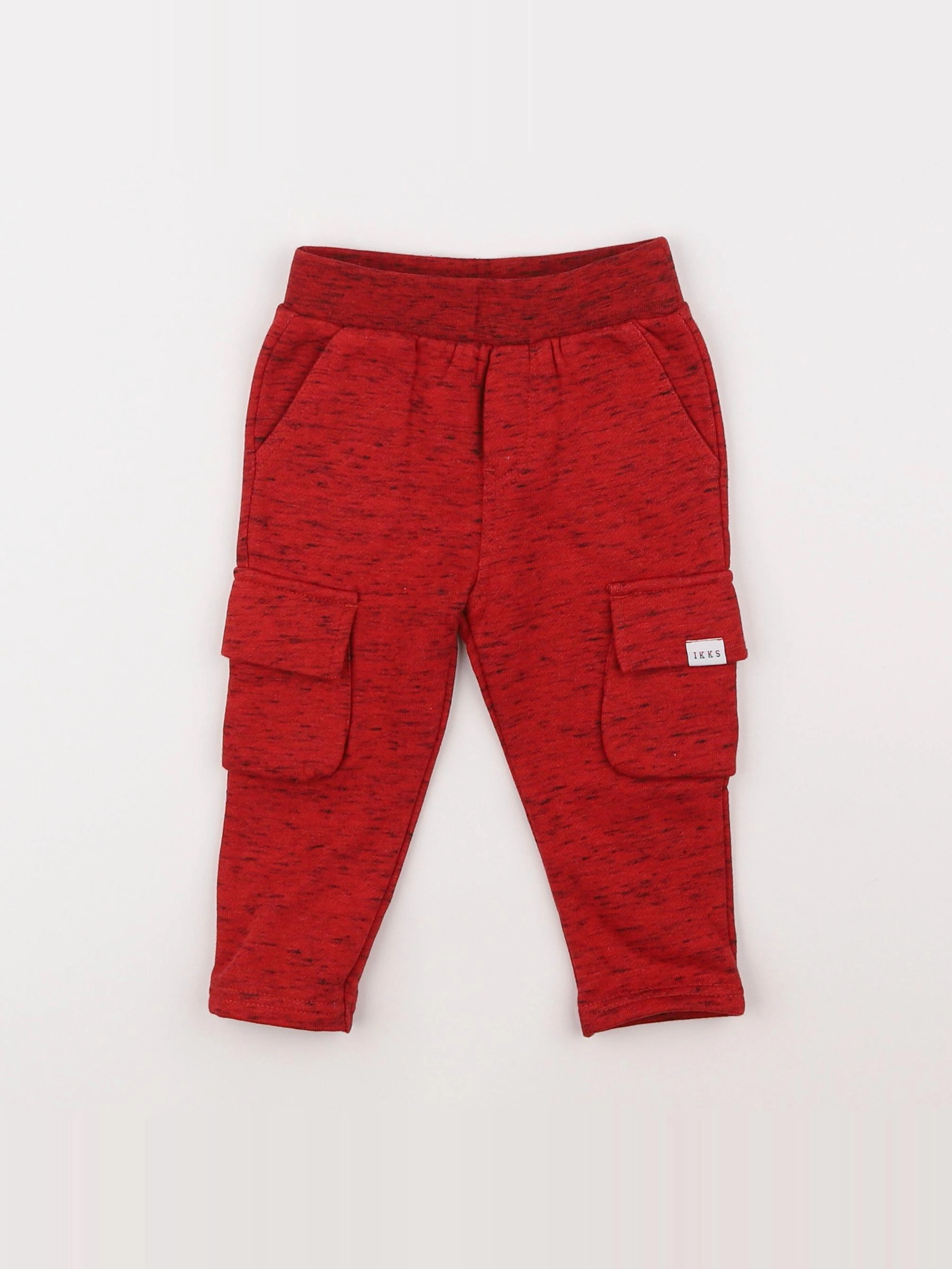 IKKS - pantalon rouge - 12 mois