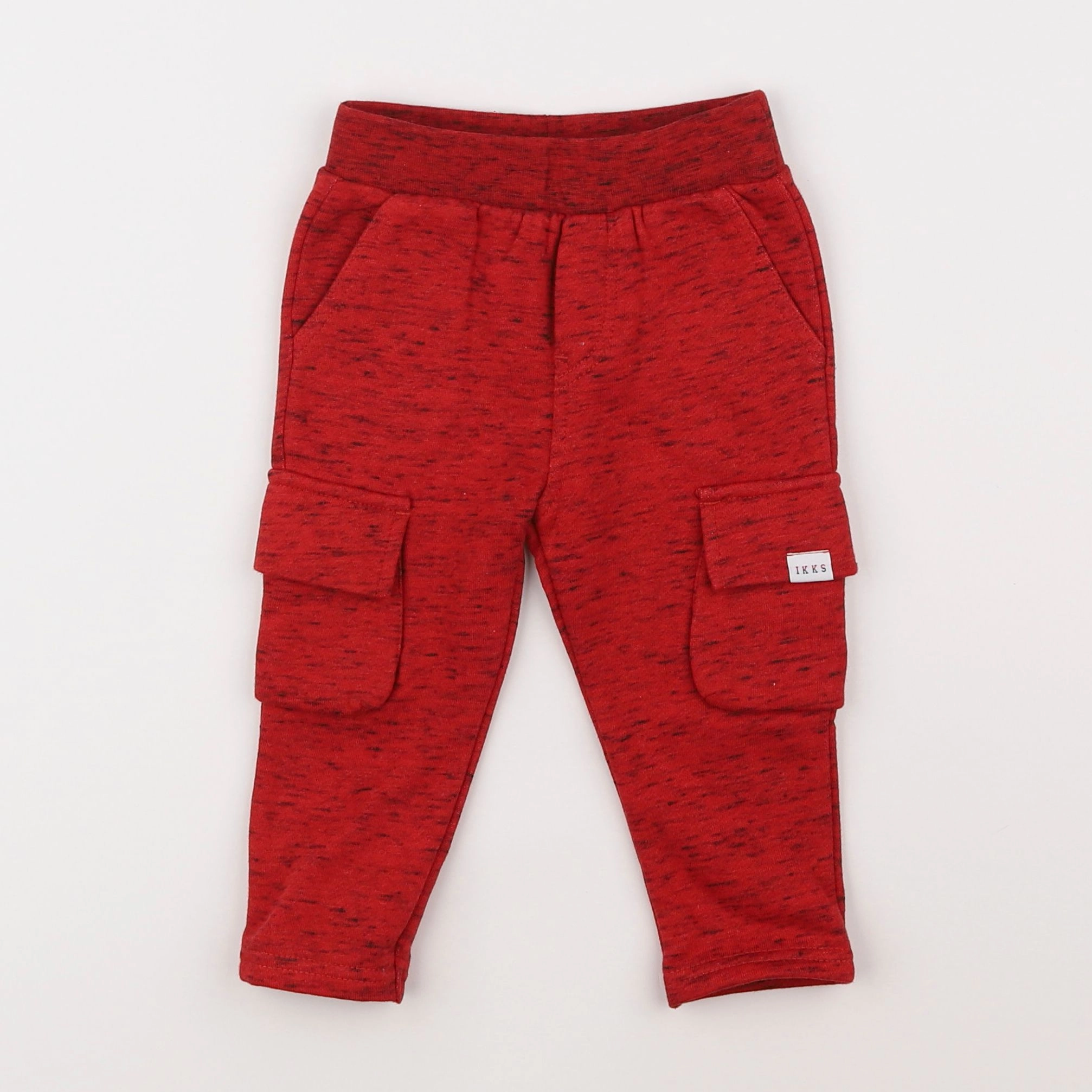 IKKS - pantalon rouge - 12 mois