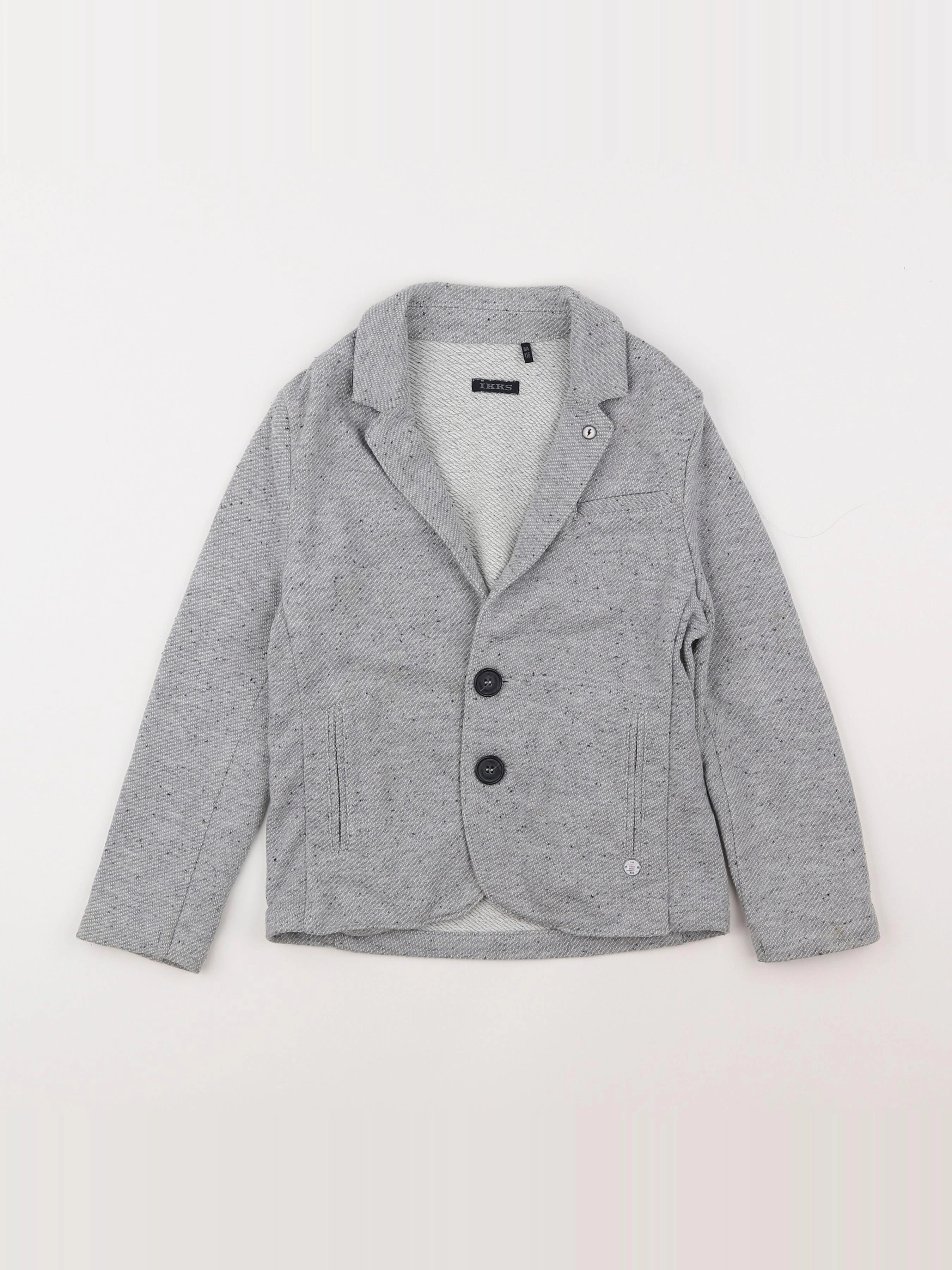 IKKS - veste gris - 6 ans