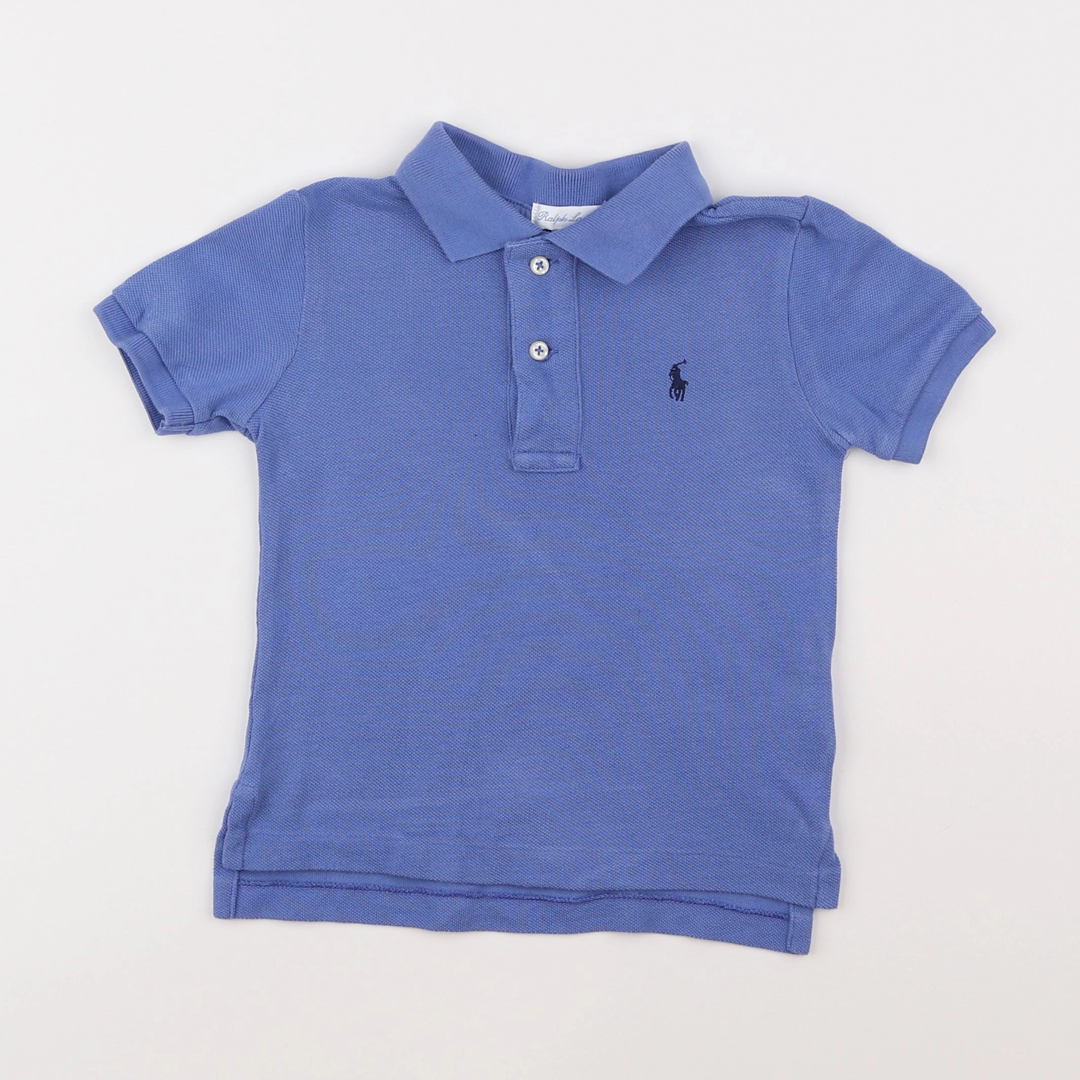 Ralph Lauren - polo bleu - 2 ans