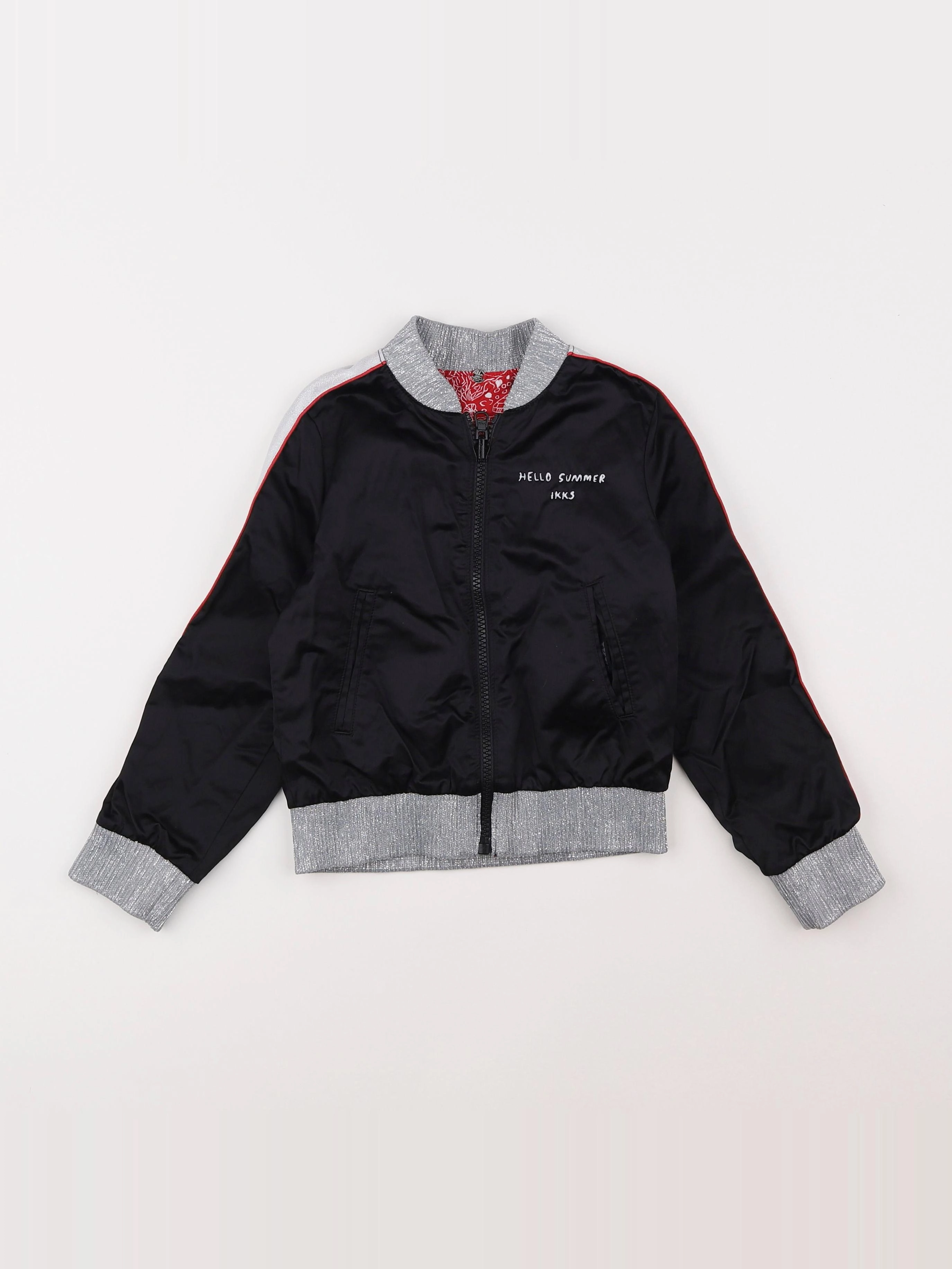 IKKS - veste réversible noir - 5 ans
