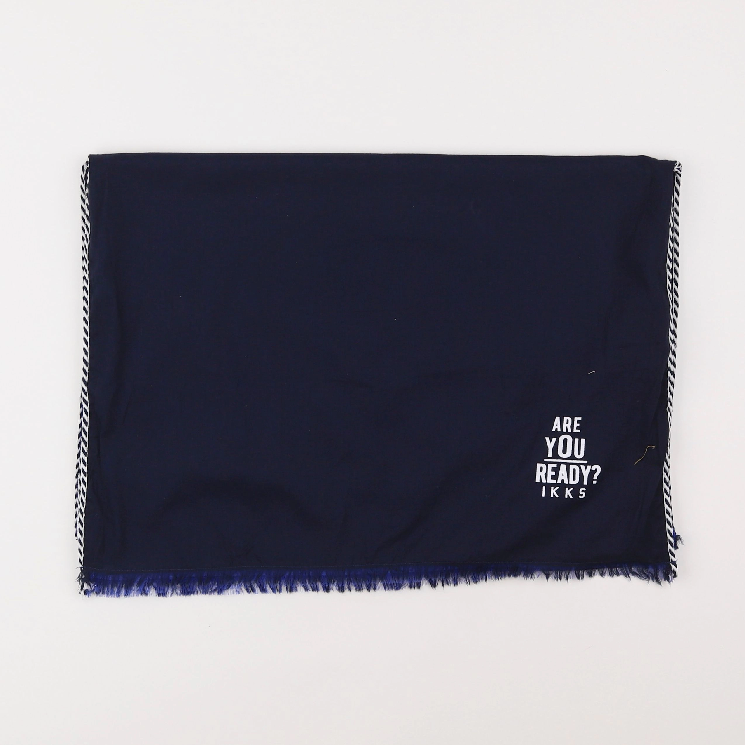 IKKS - foulard bleu - 4/10 ans