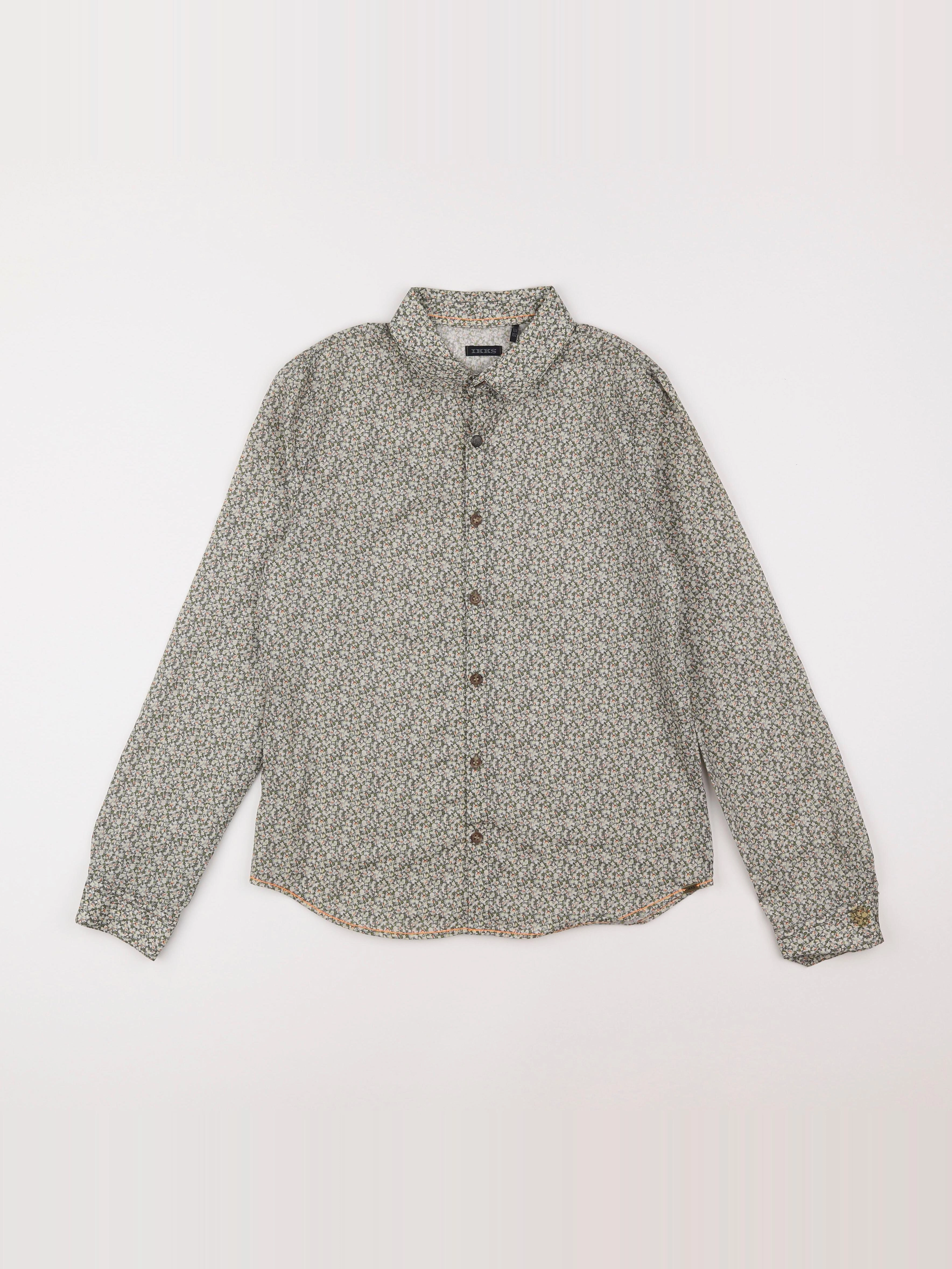 IKKS - chemise vert - 12 ans
