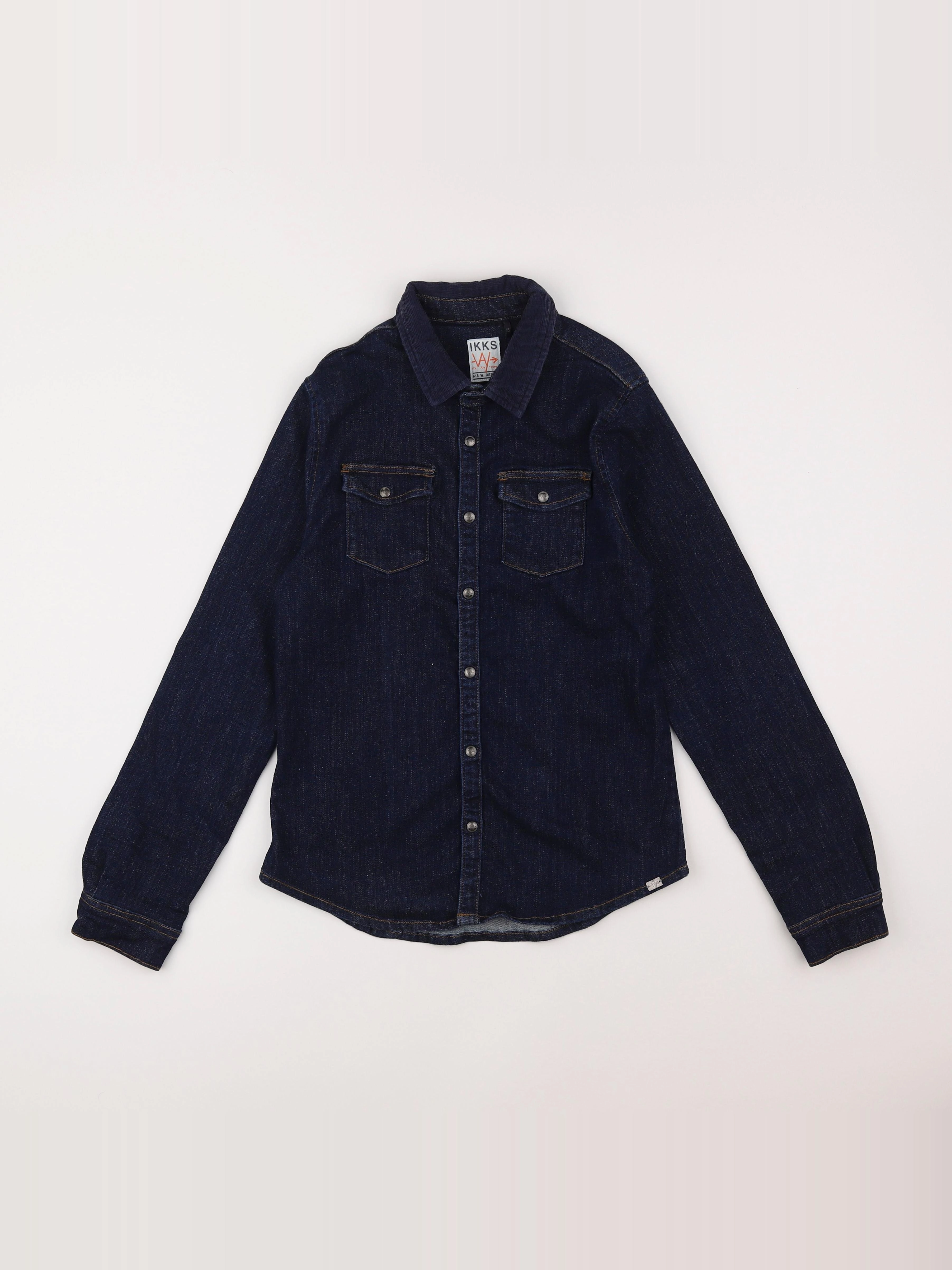 IKKS - chemise bleu - 12 ans