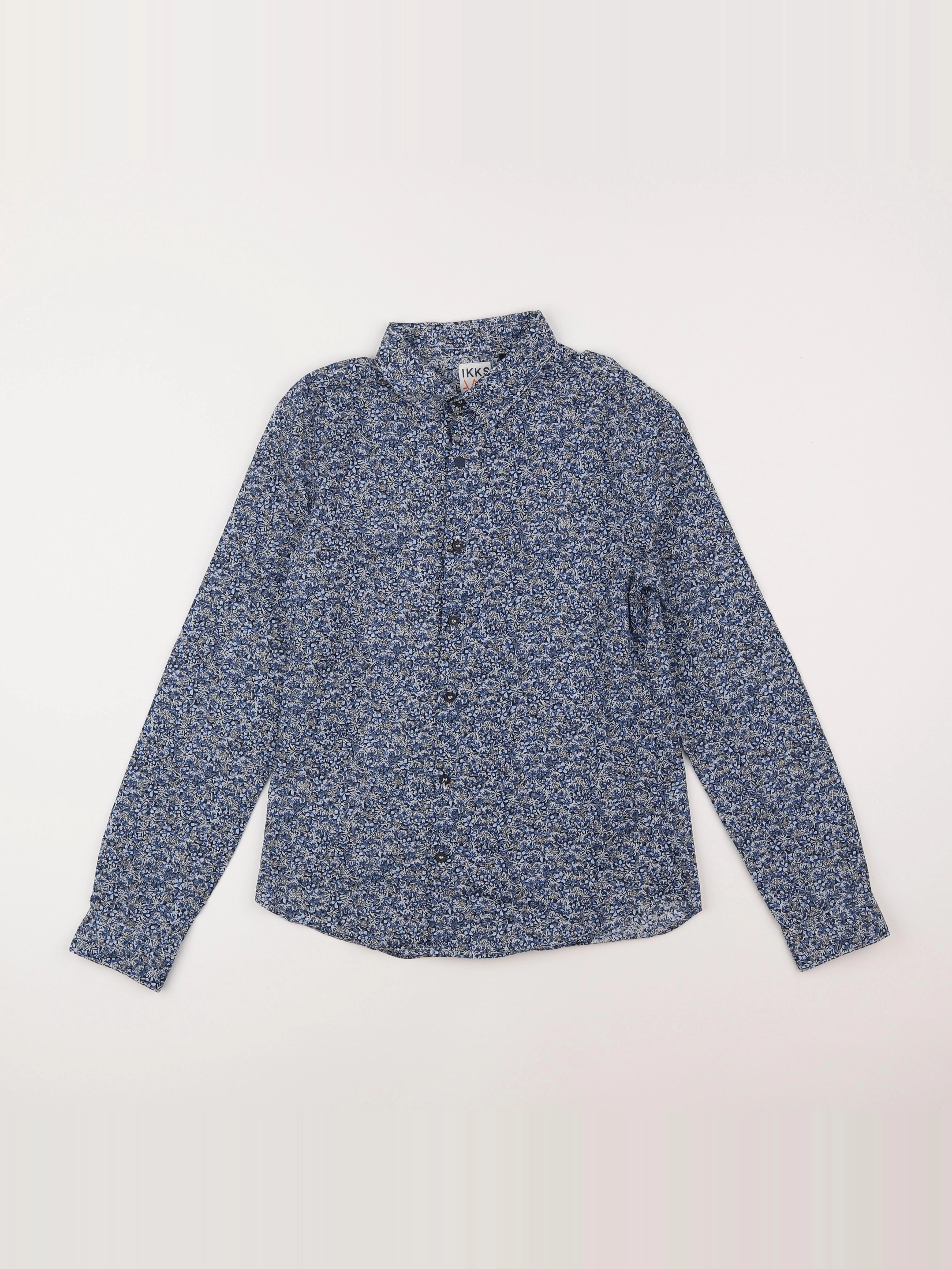 IKKS - chemise bleu - 12 ans