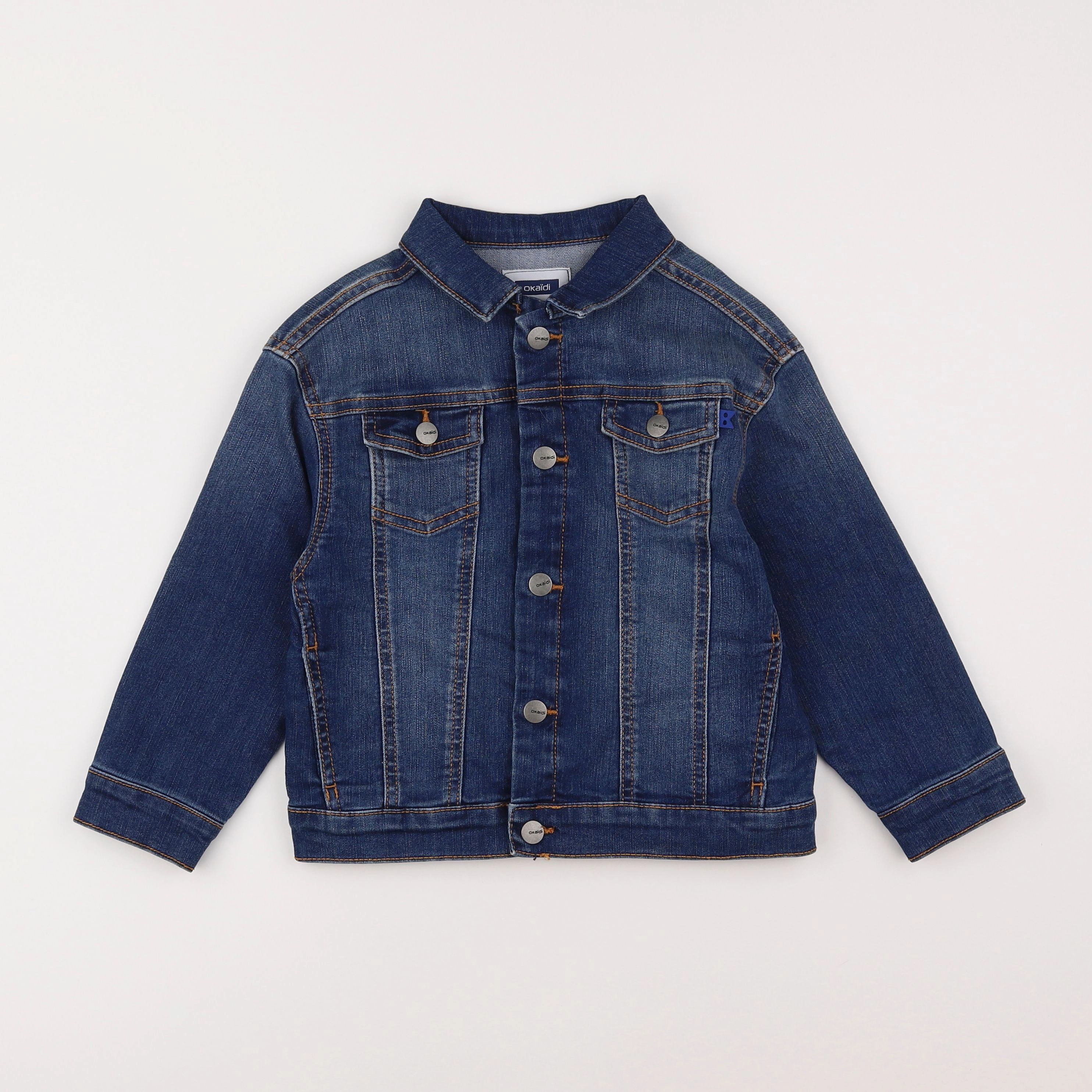 Okaidi - veste bleu - 5 ans