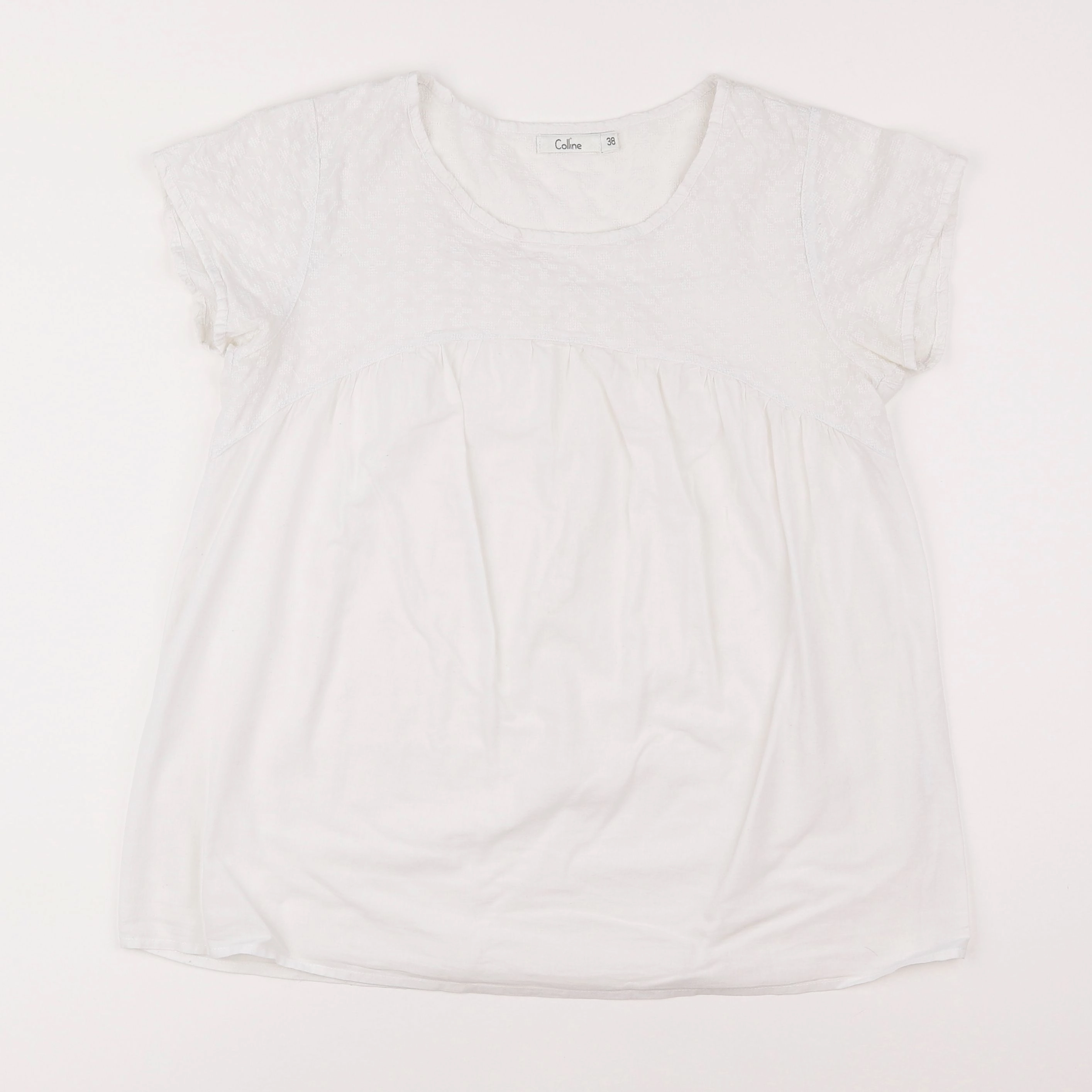 Vertbaudet - blouse grossesse blanc - 38