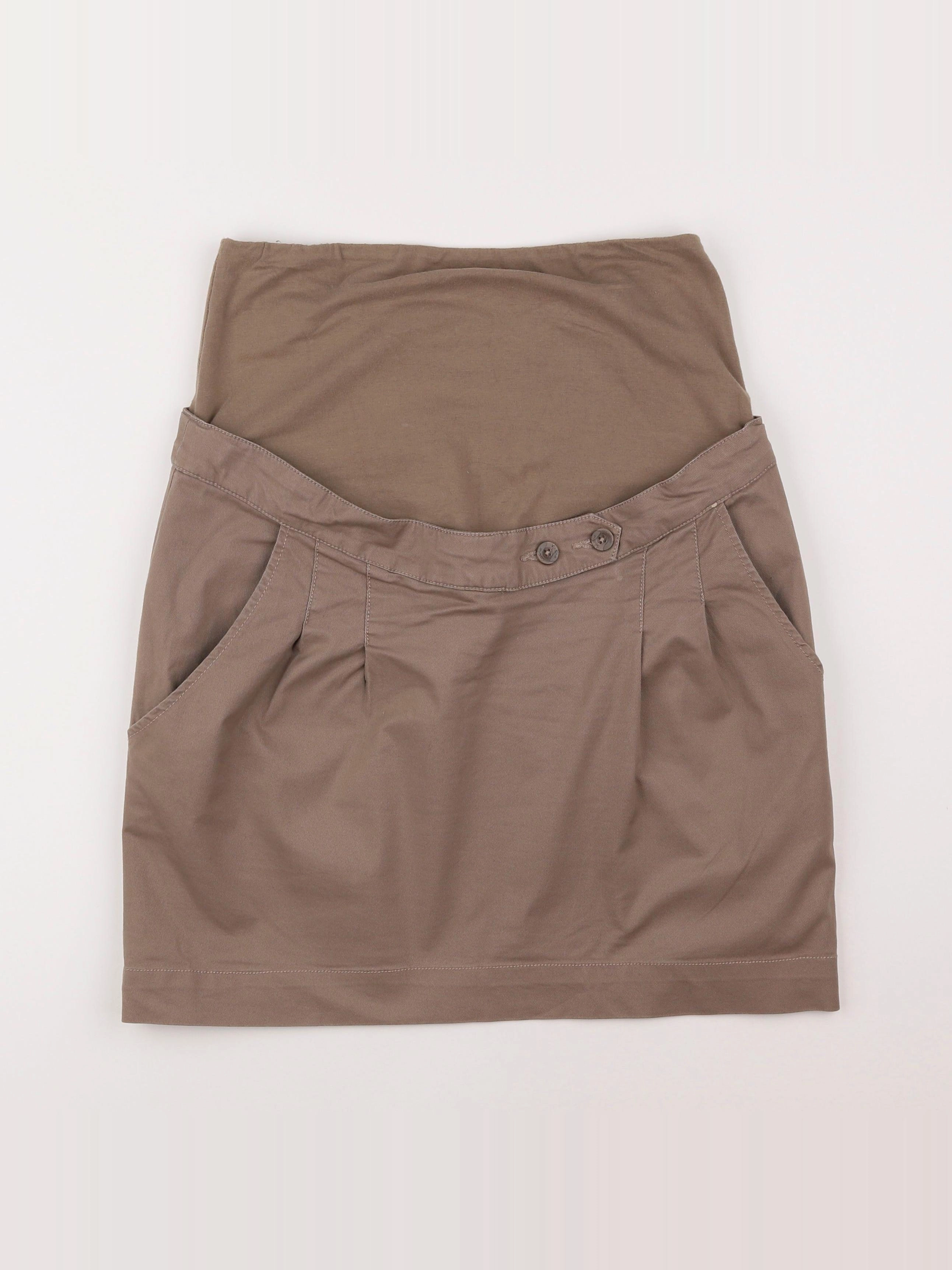 Vertbaudet - jupe grossesse beige - 38