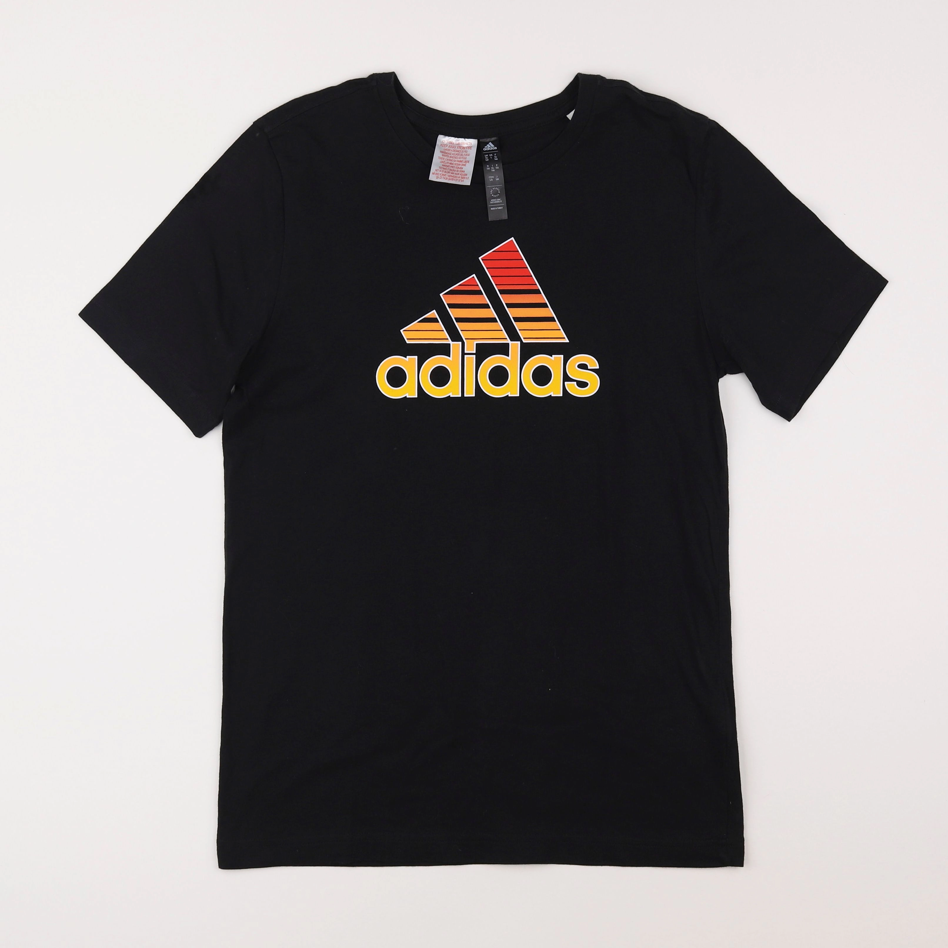 Adidas - tee-shirt noir - 13/14 ans