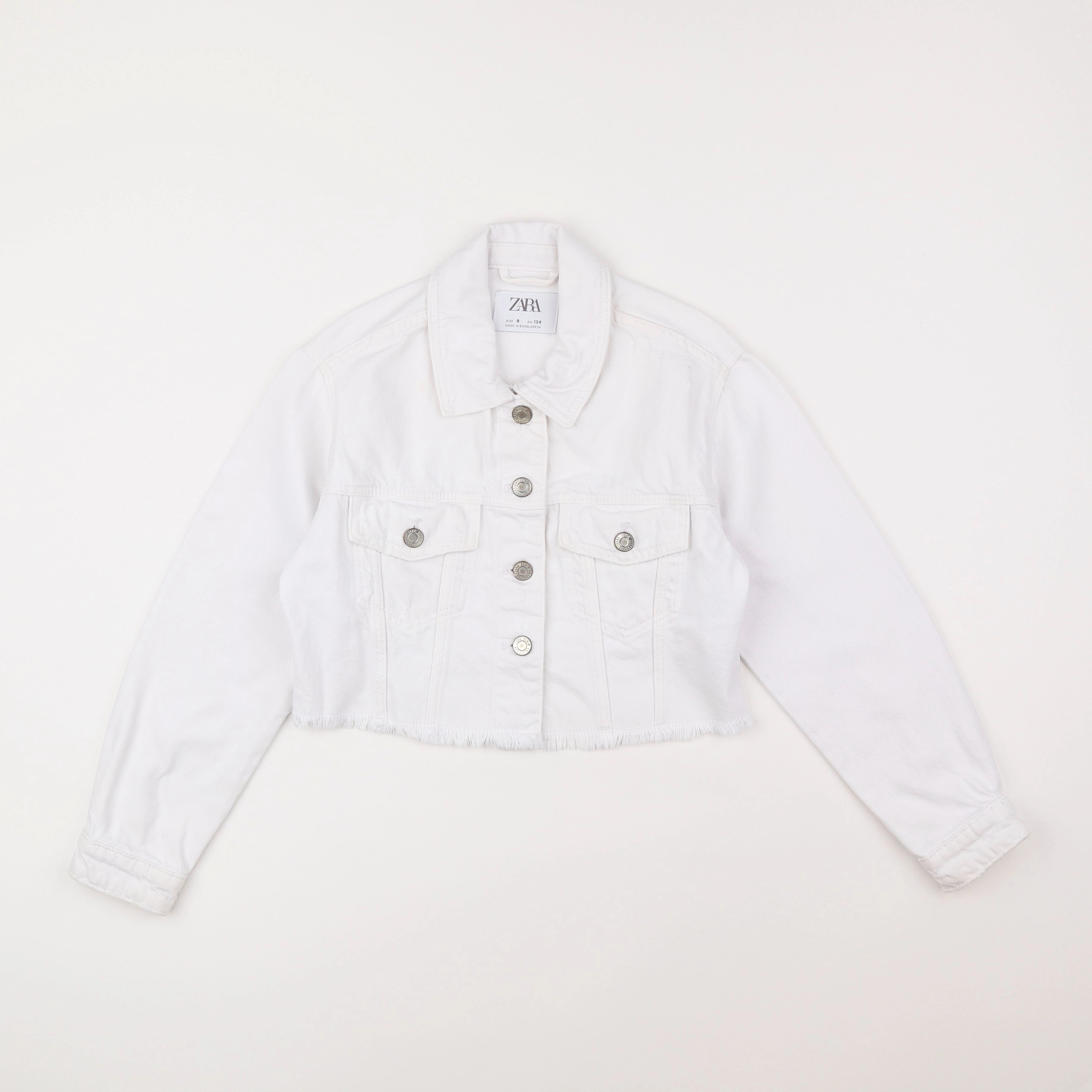 Zara - veste blanc - 9 ans