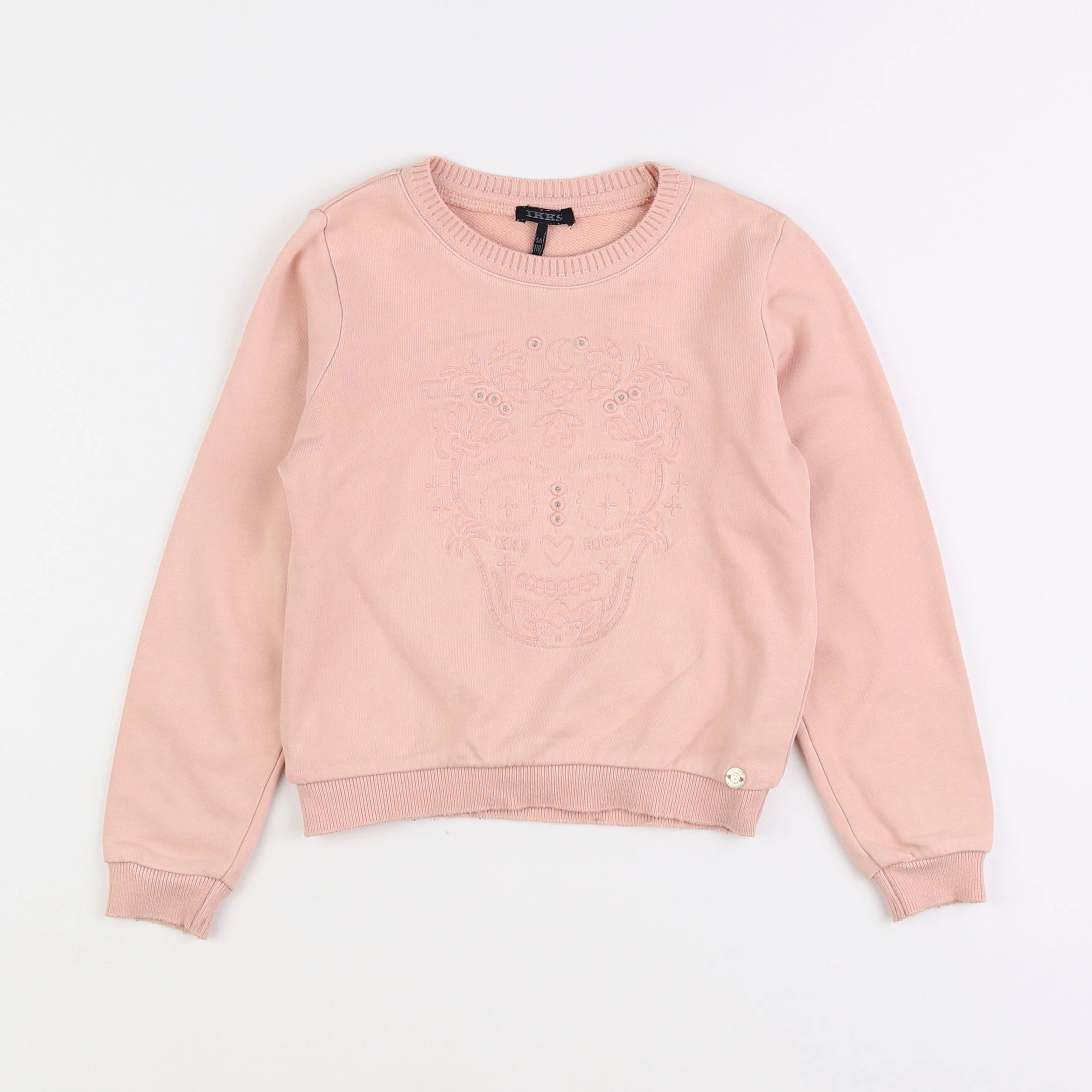 IKKS - sweat rose - 5 ans