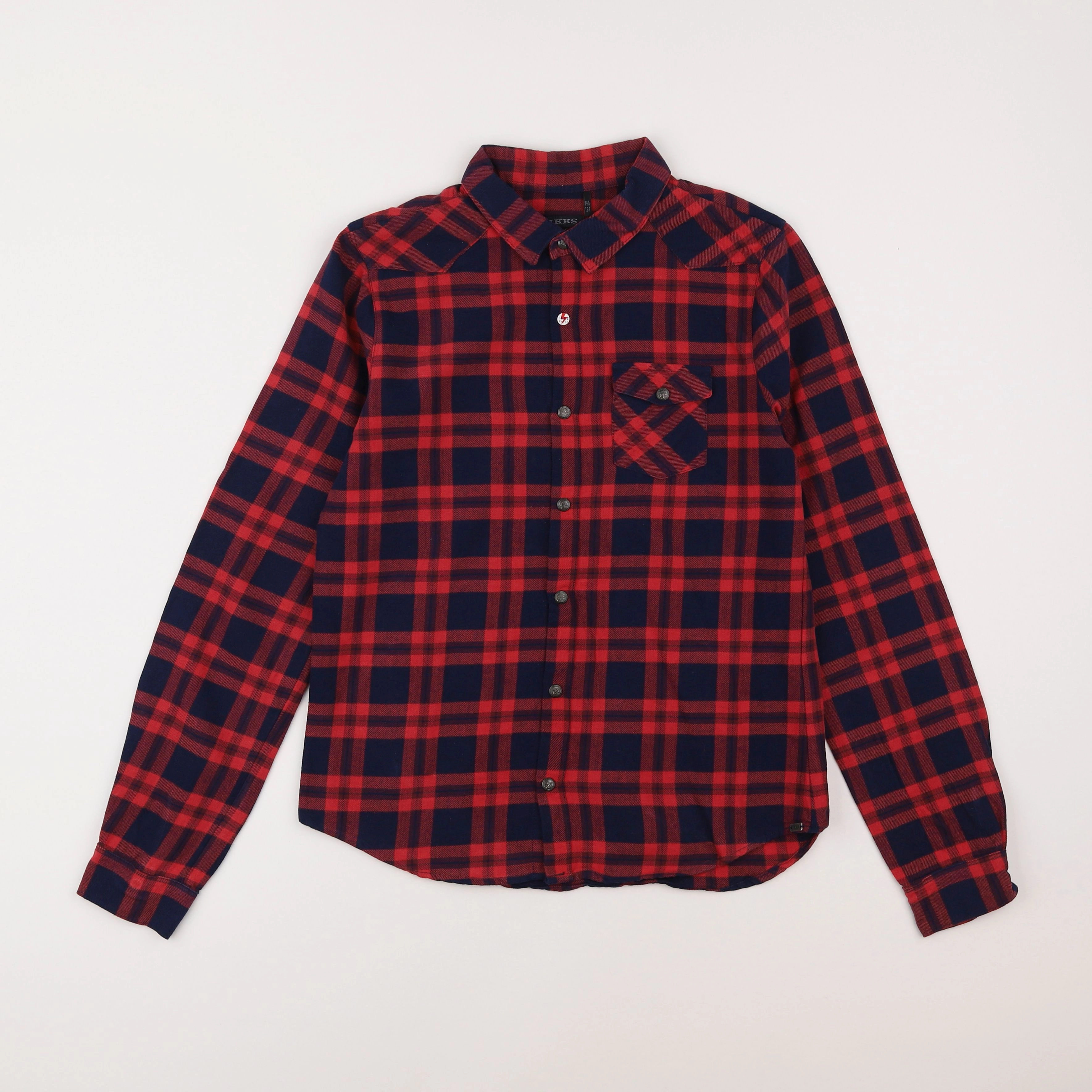 IKKS - chemise rouge - 14 ans