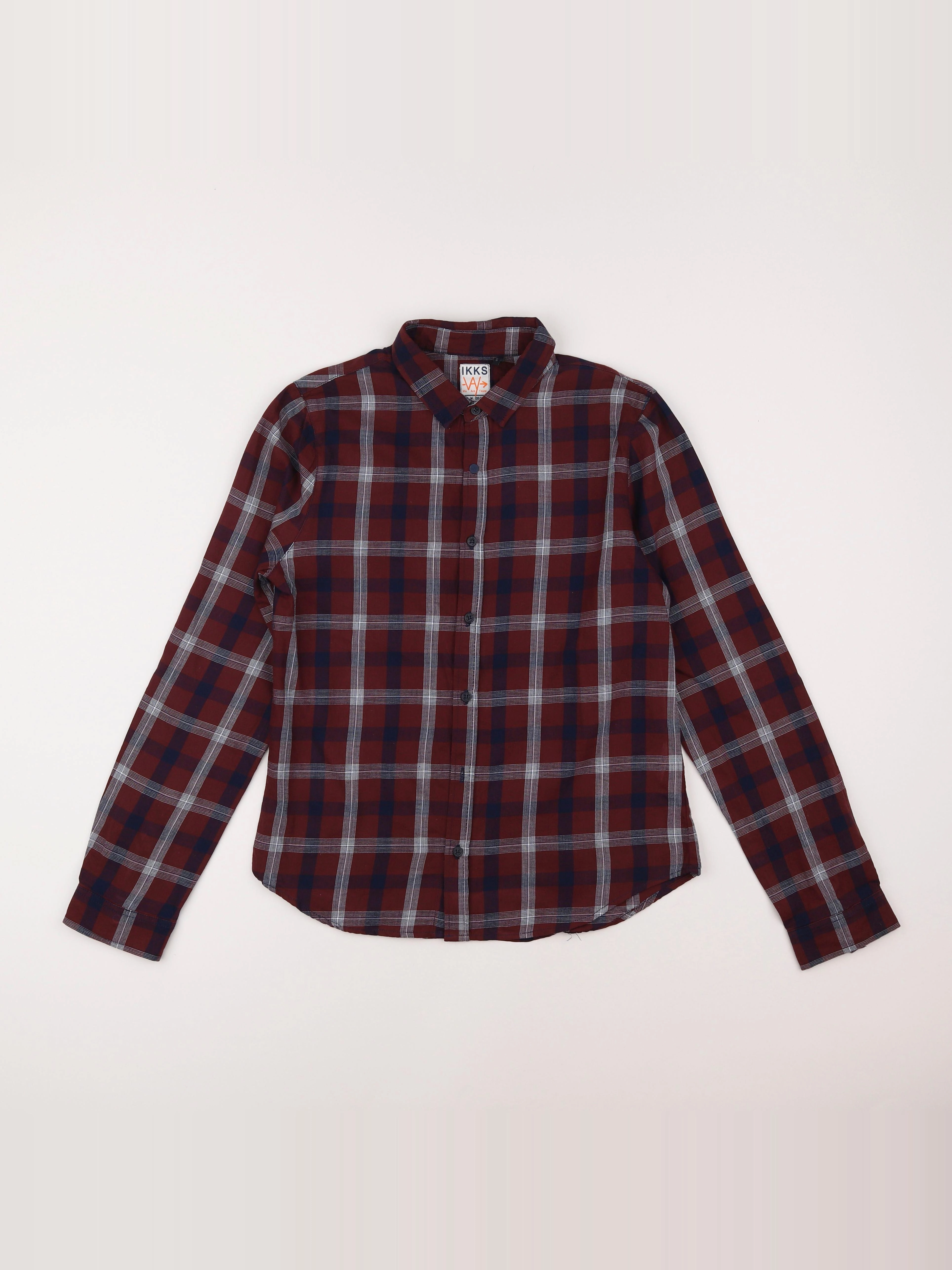 IKKS - chemise rouge - 14 ans
