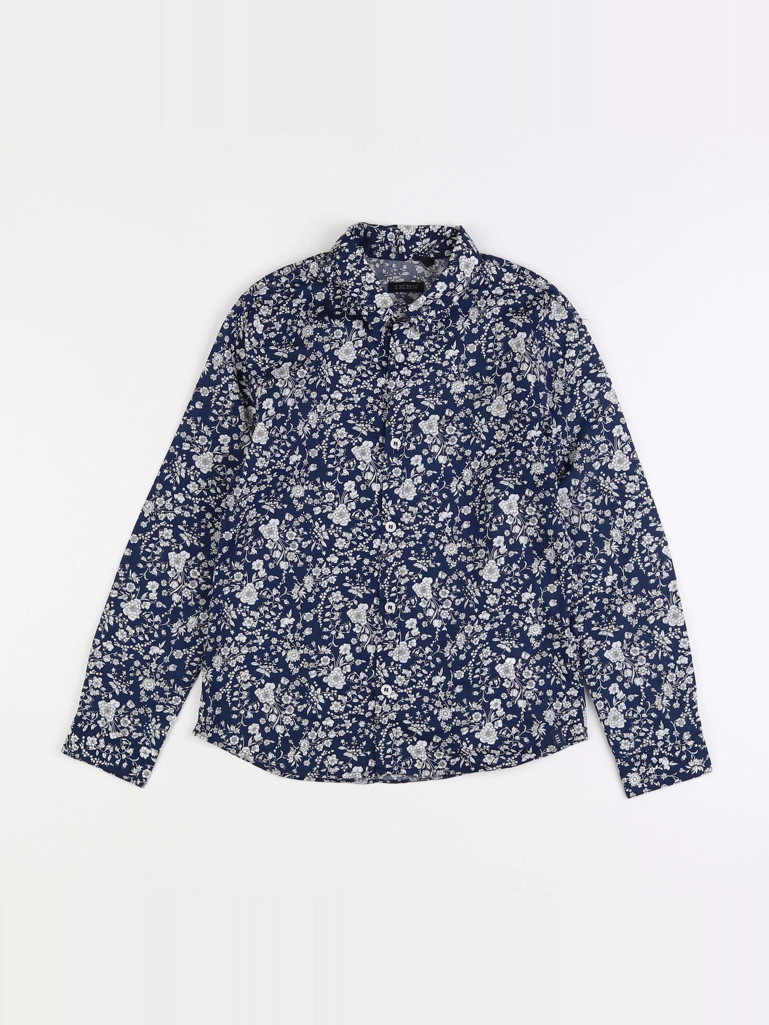 IKKS - chemise bleu - 8 ans