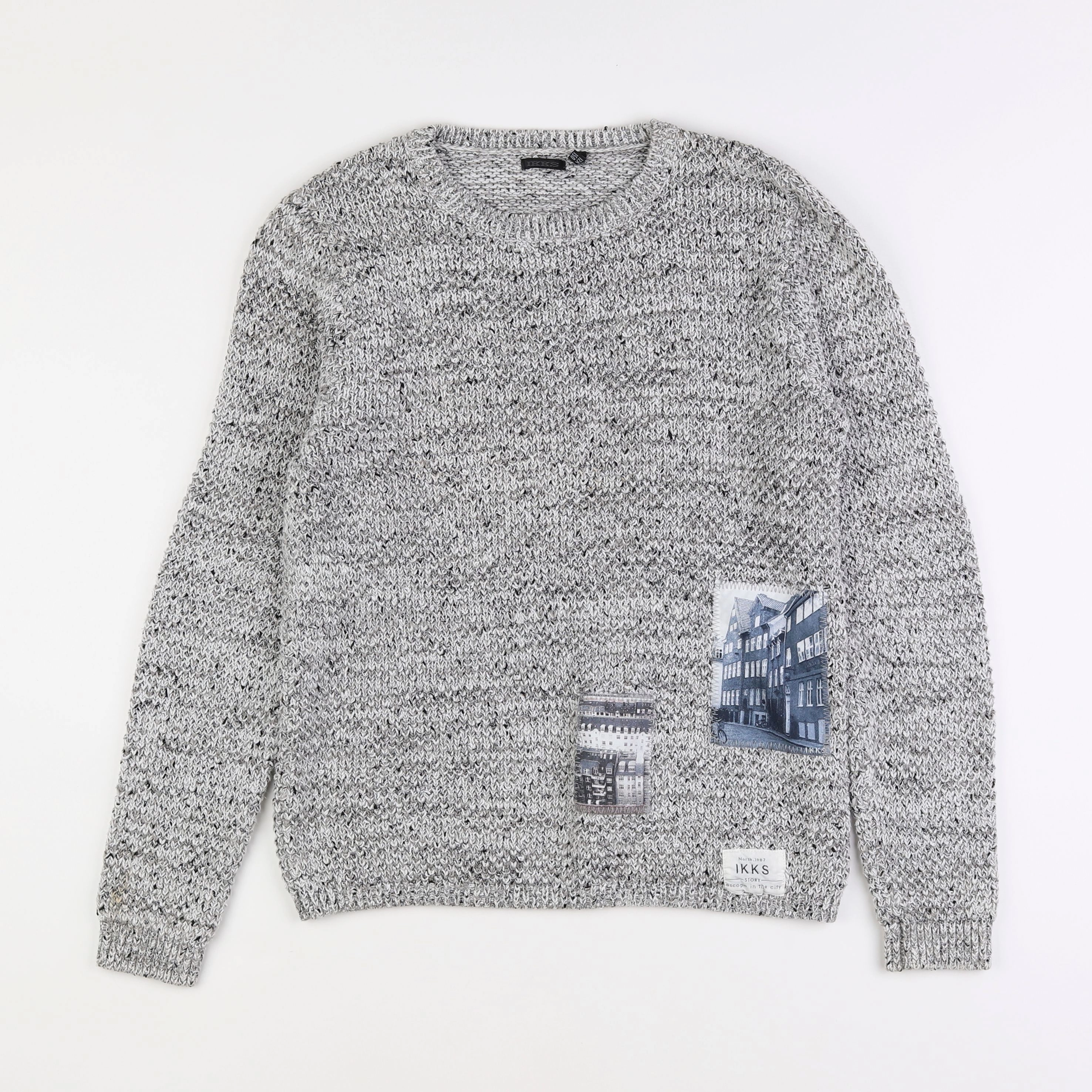 IKKS - pull gris - 12 ans