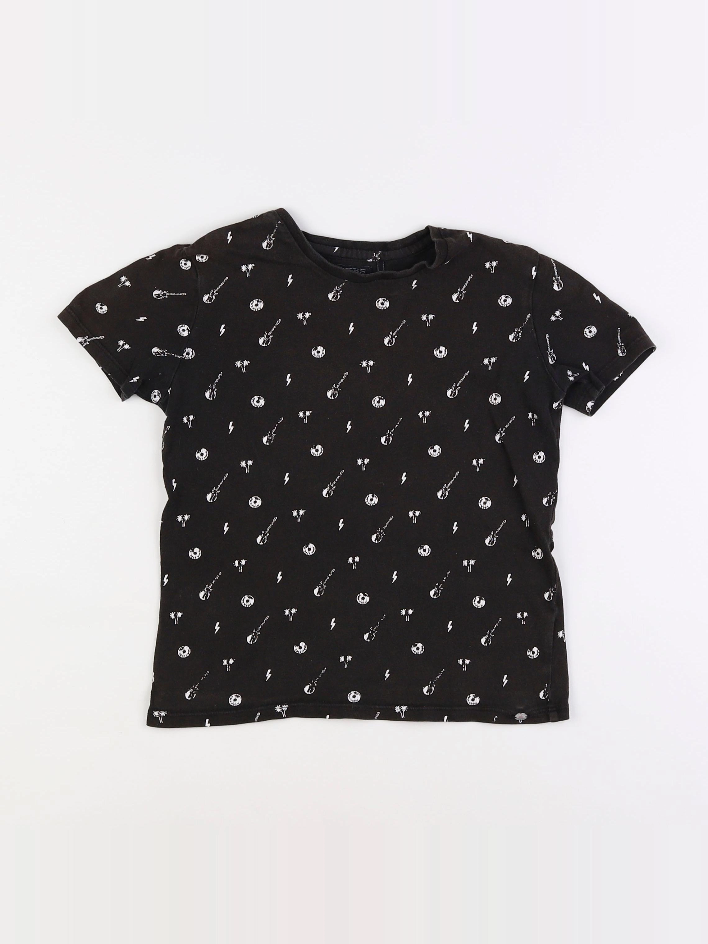 IKKS - tee-shirt noir - 8 ans